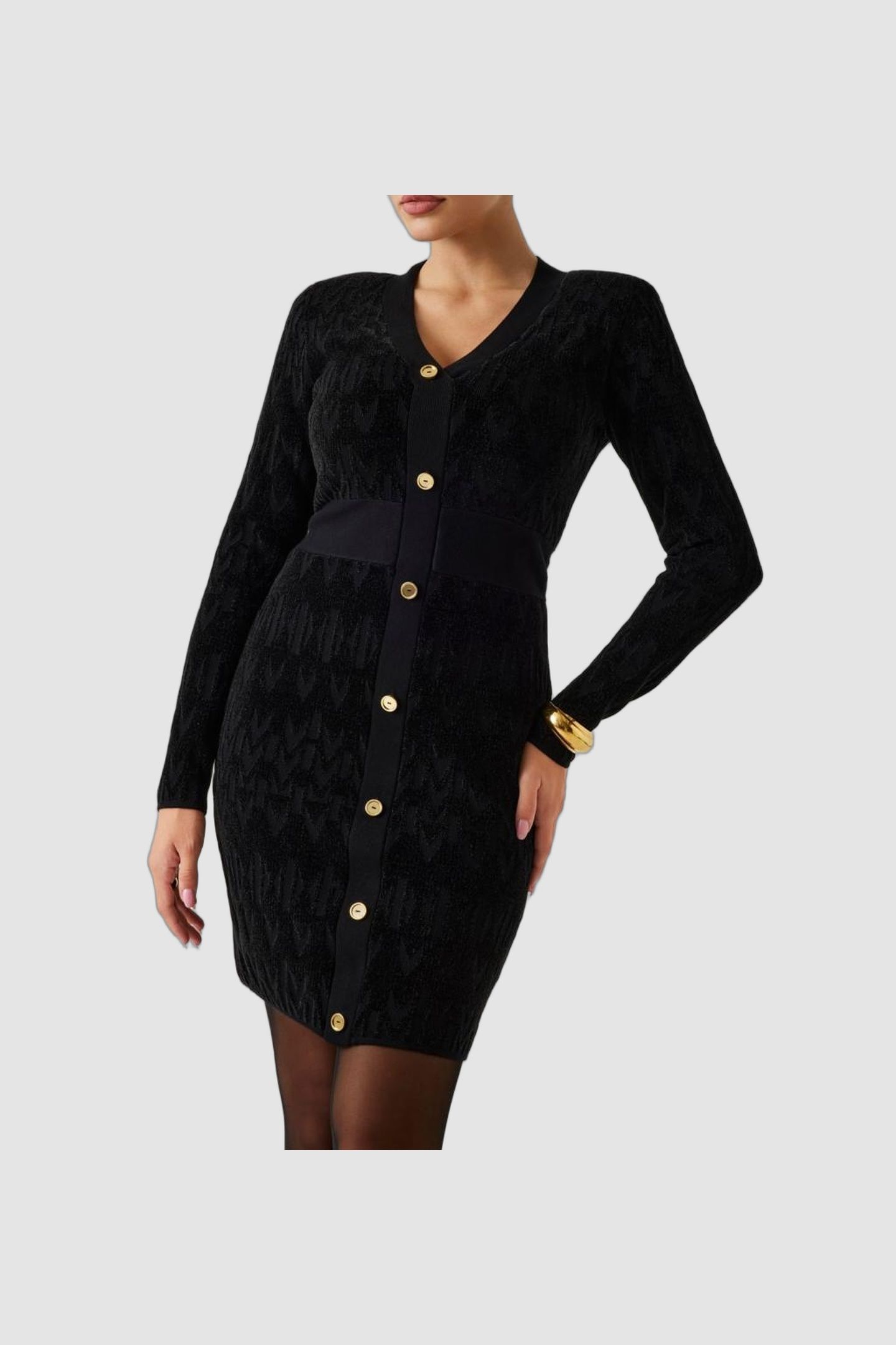 ADELE LOGO CHENILLE JET BLACK A996 4