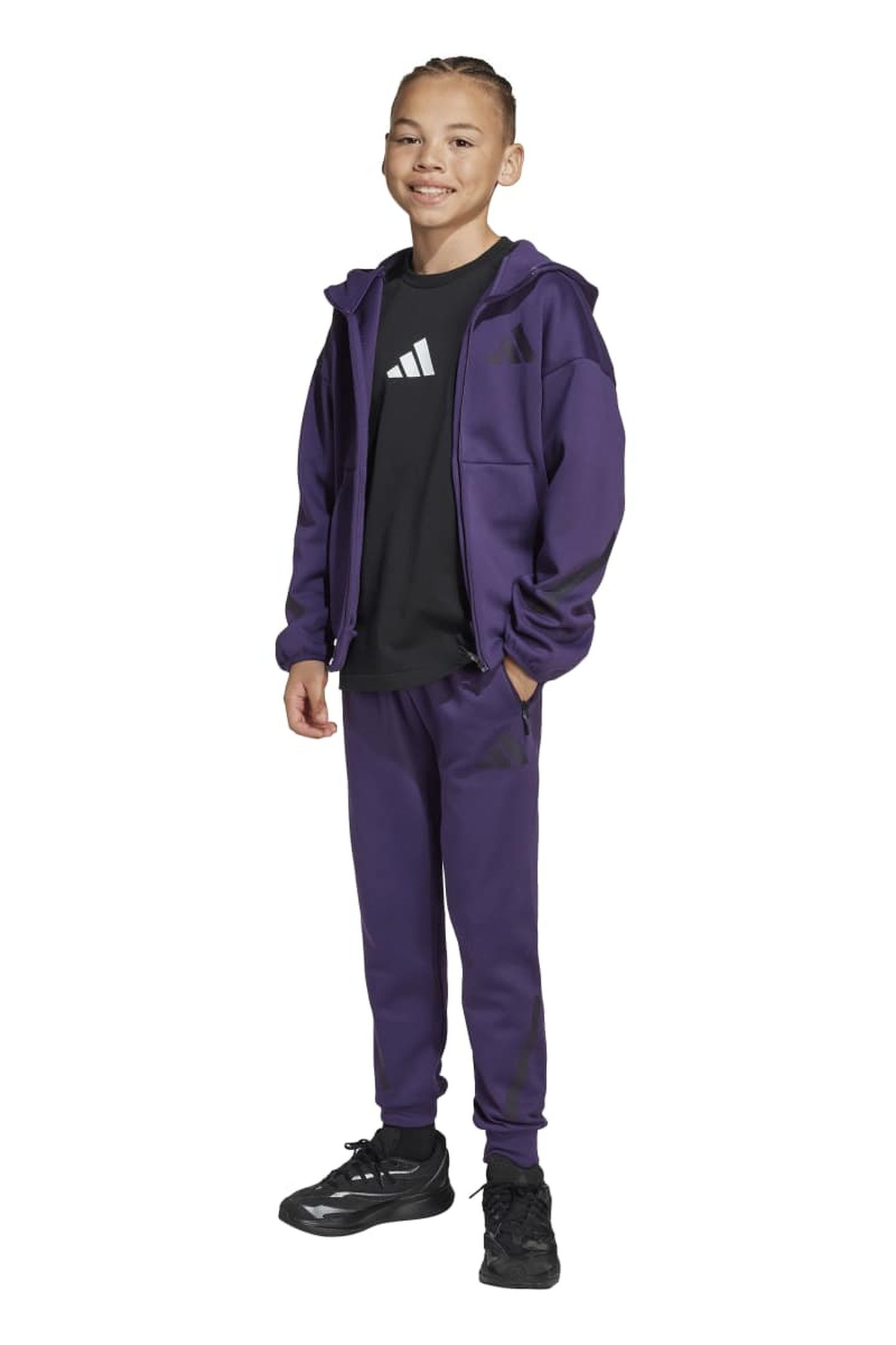 UNISEX SPORTSWEAR Z.N.E. FULL ZIP HOODIE AURORA PLUM 2