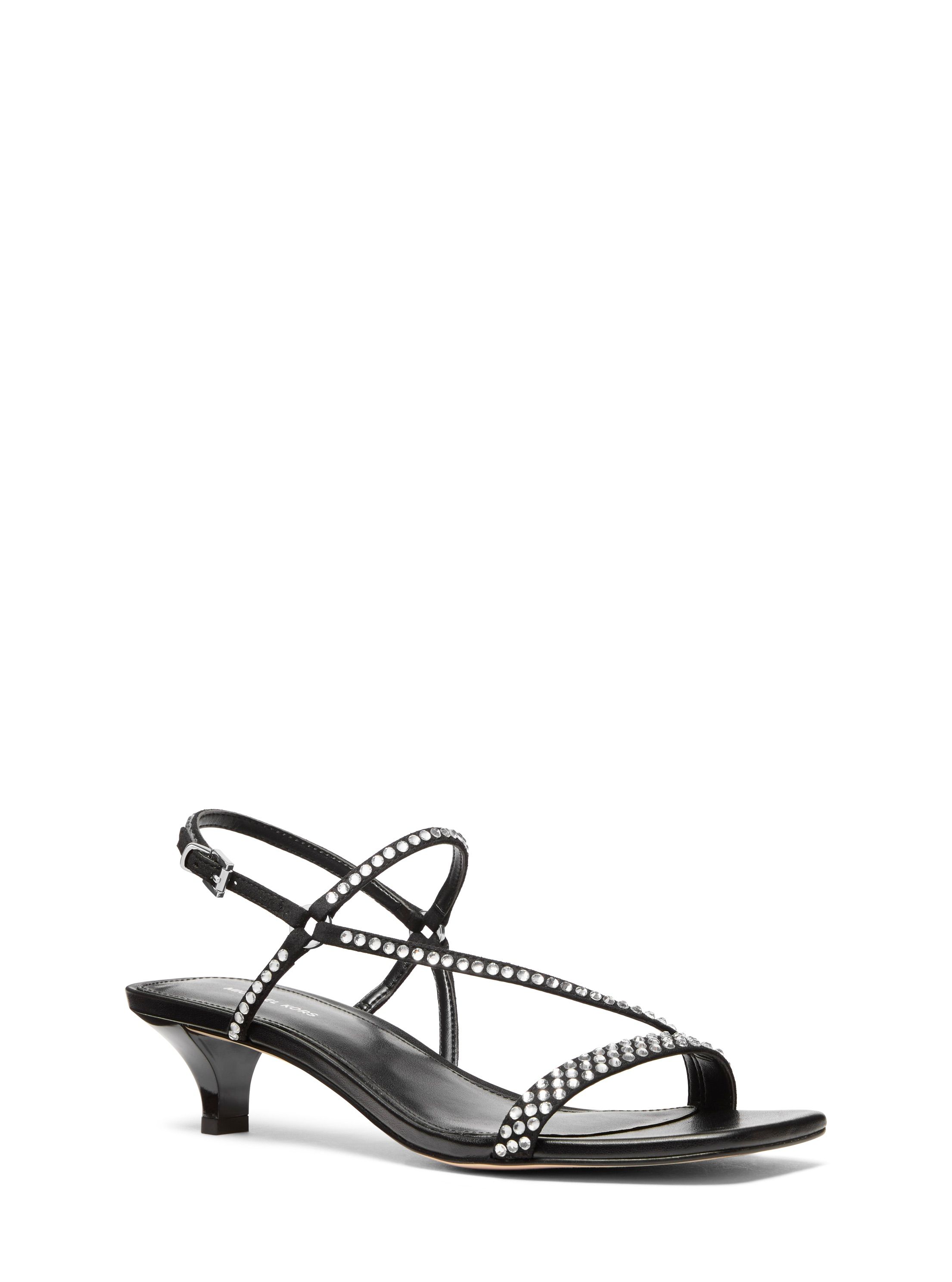 SELINA KITTEN SANDAL BLACK 2