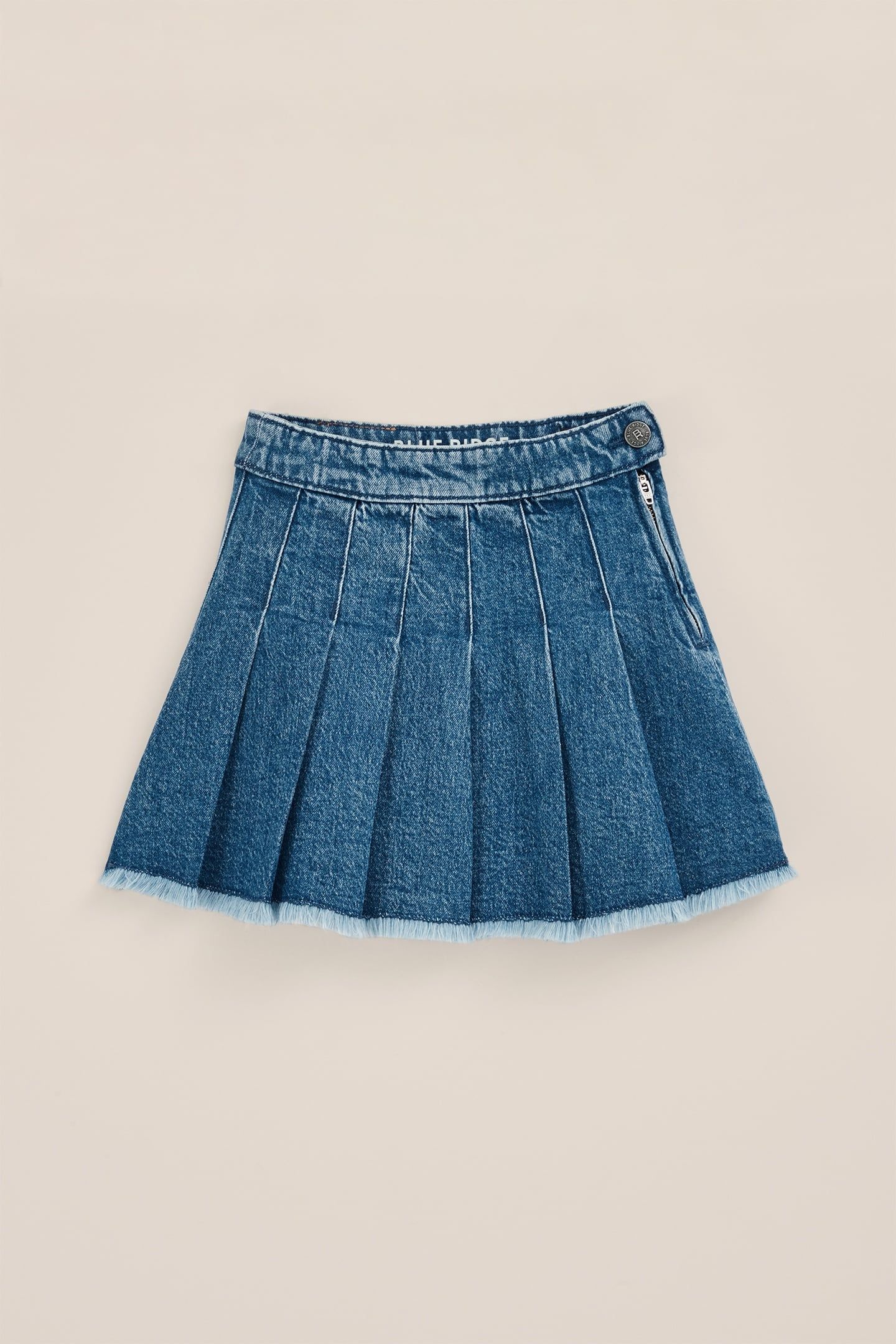 SKIRT MINI LENGTH BLUE 4