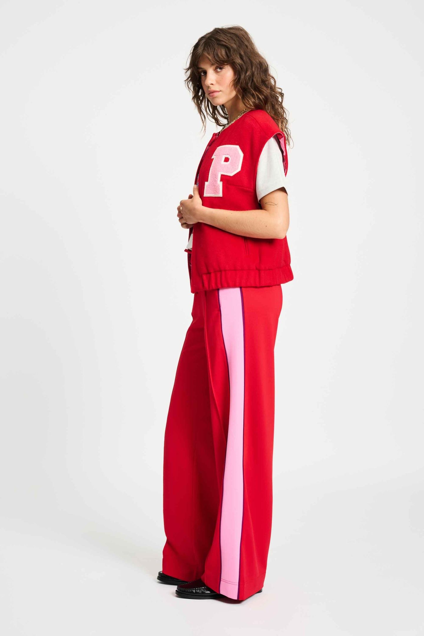 GILET - BASEBALL CHILI RED 3