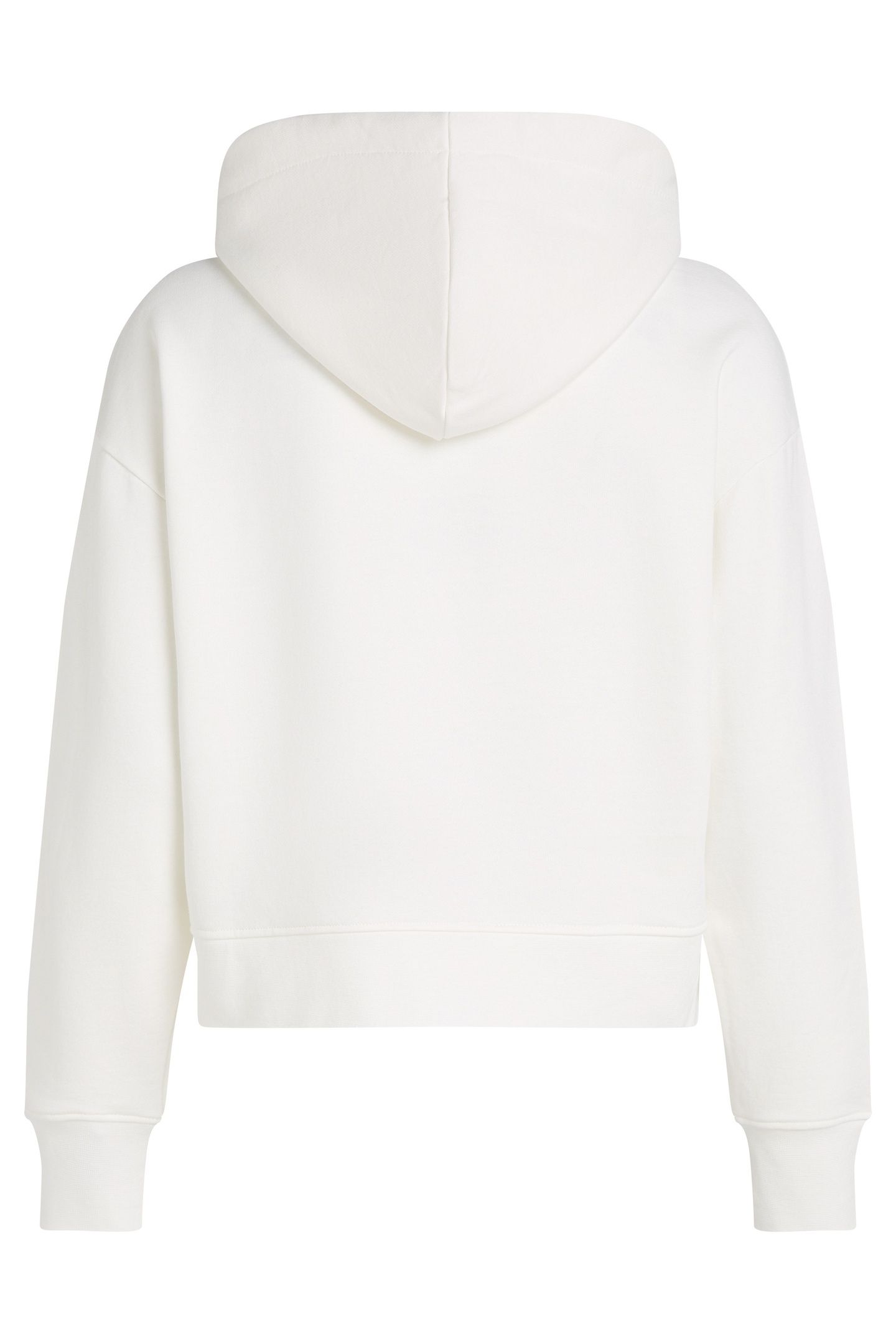 ASYMMETRIC HOODIE CANNOLI CREAM 6