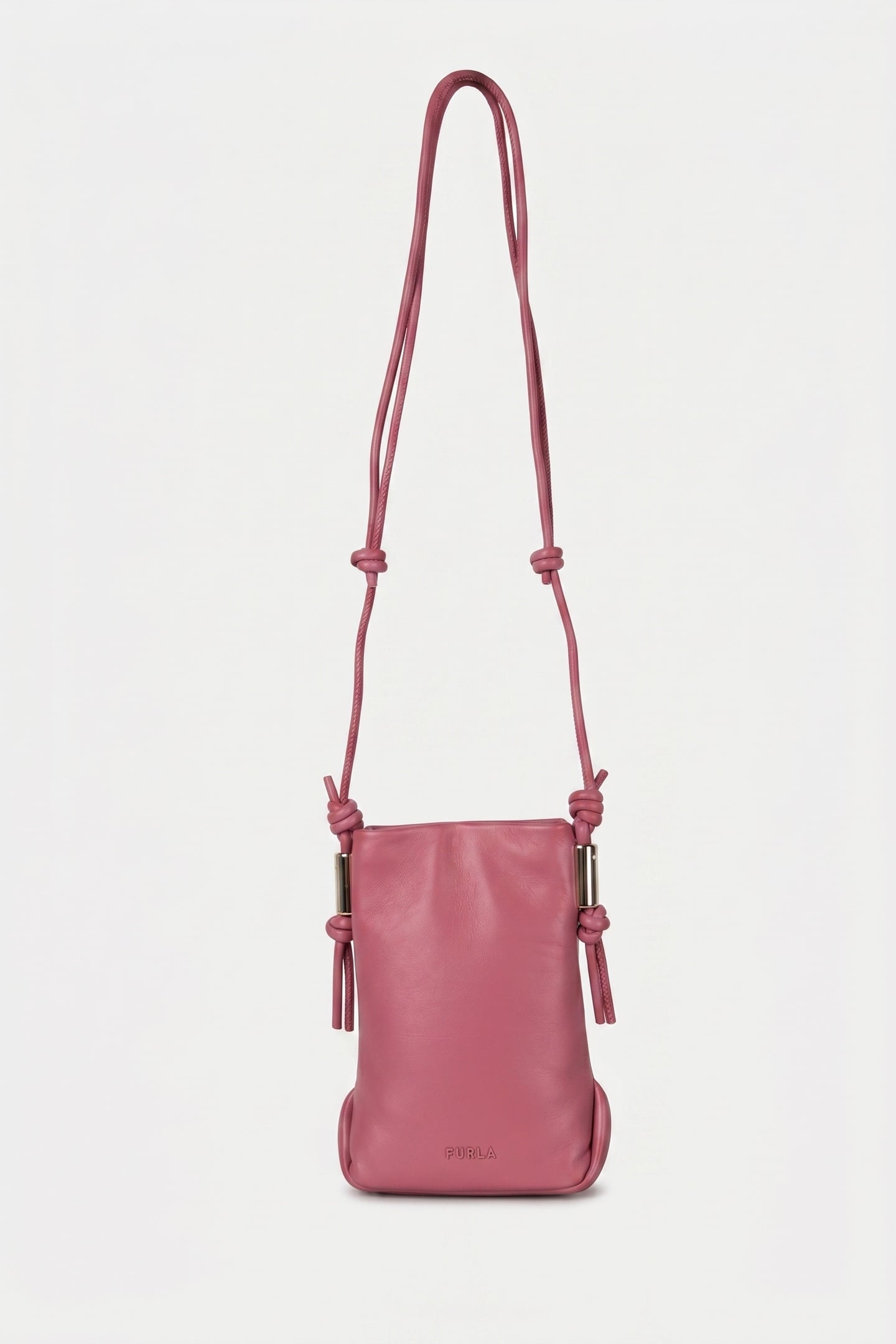 ELETTRA SMALL PHONE HOLDER BLUSH PINK 1