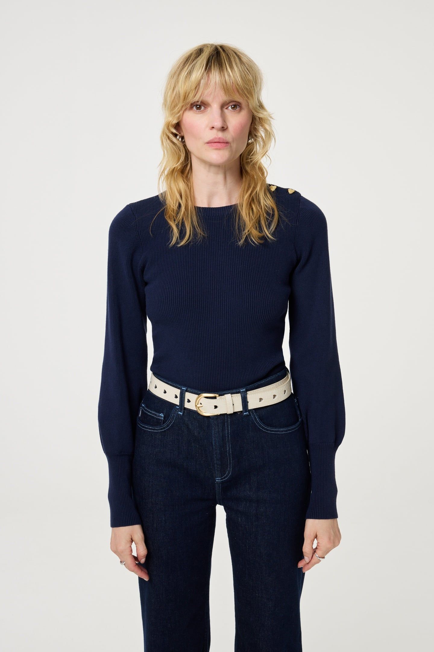 LILLIAN PULLOVER AFTER MIDNIGHT BLUE 1