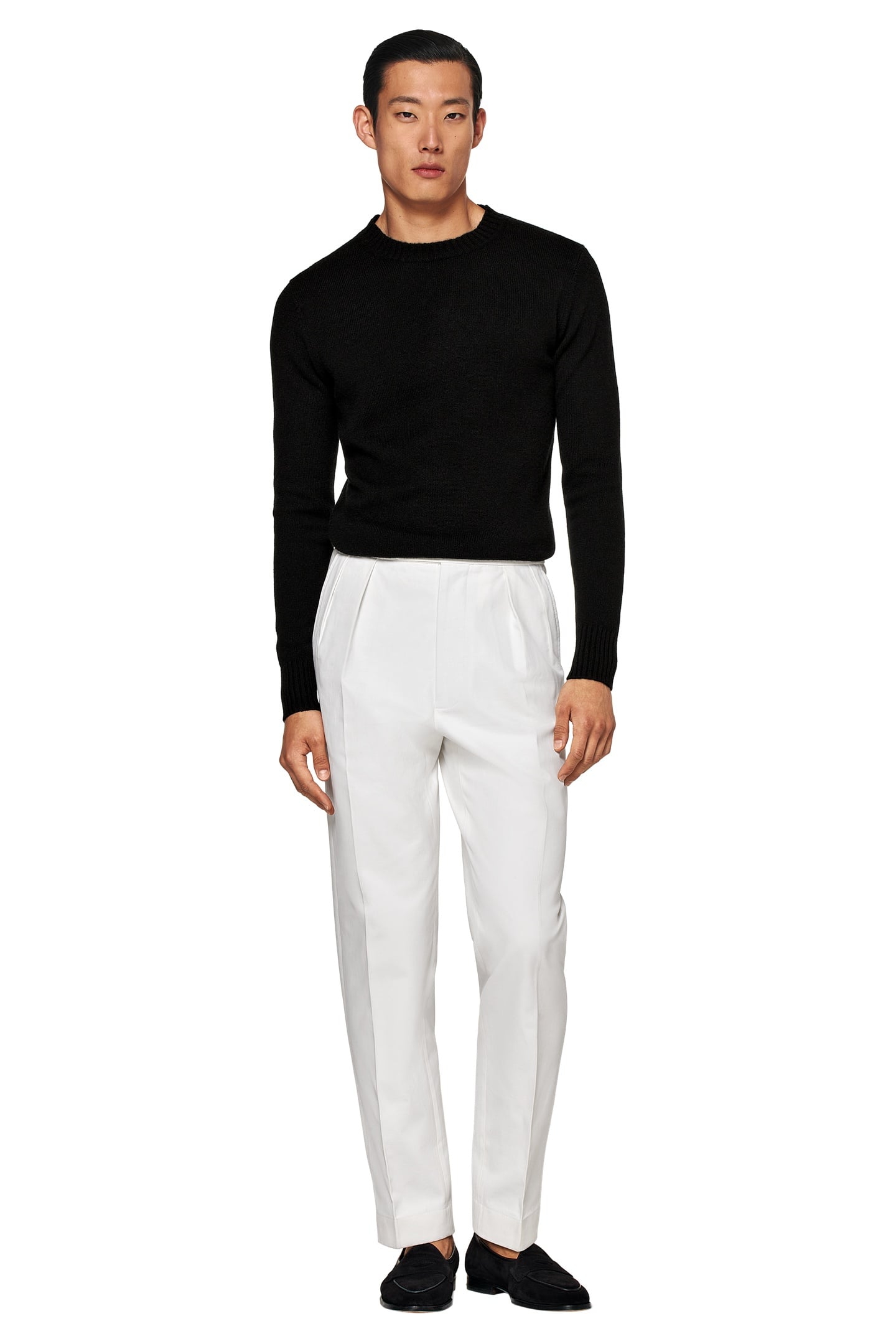 MIRA-OFF-WHITE FORMAL TROUSERS OFF-WHITE 1