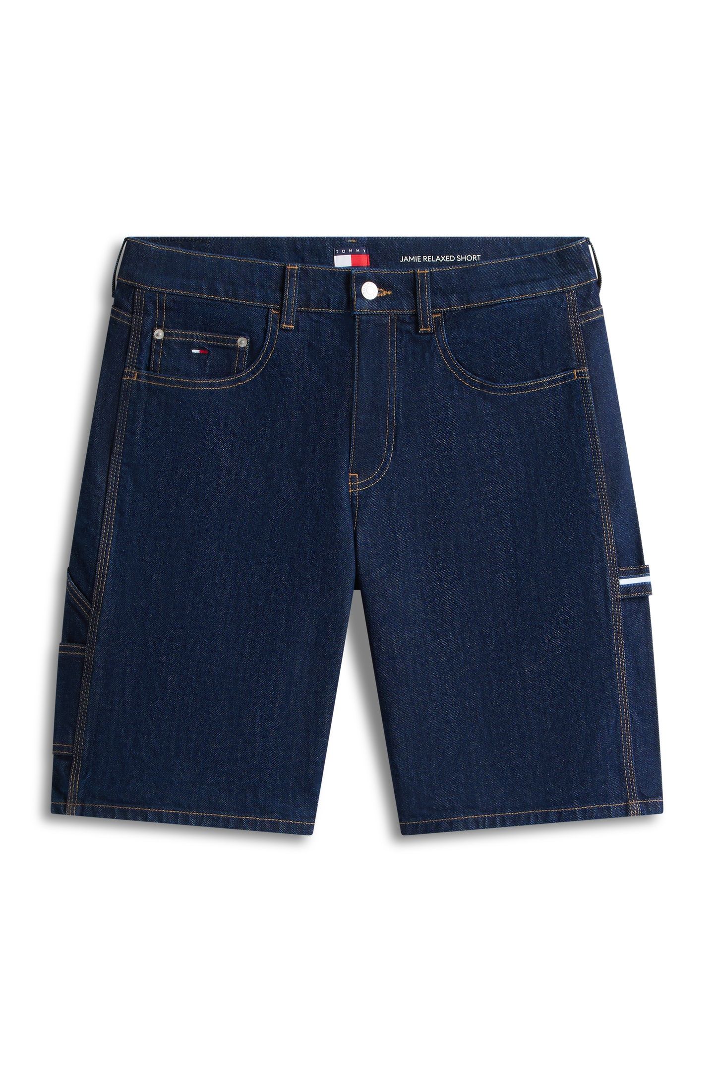 JAIMIE RELAXED SHORTS DENIM DARK 5