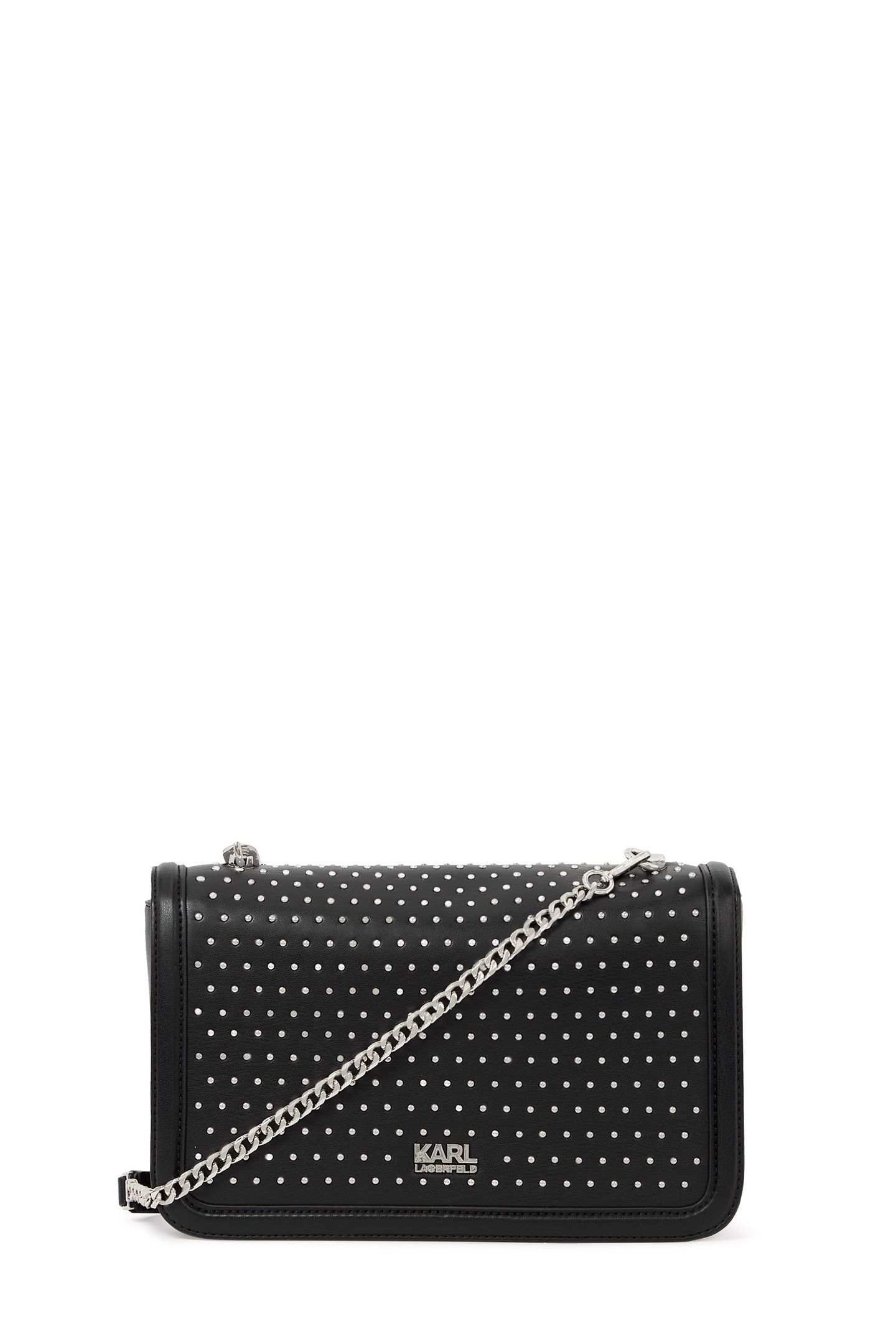 K/PARTY CROSSBODY BLACK/SILVER 3
