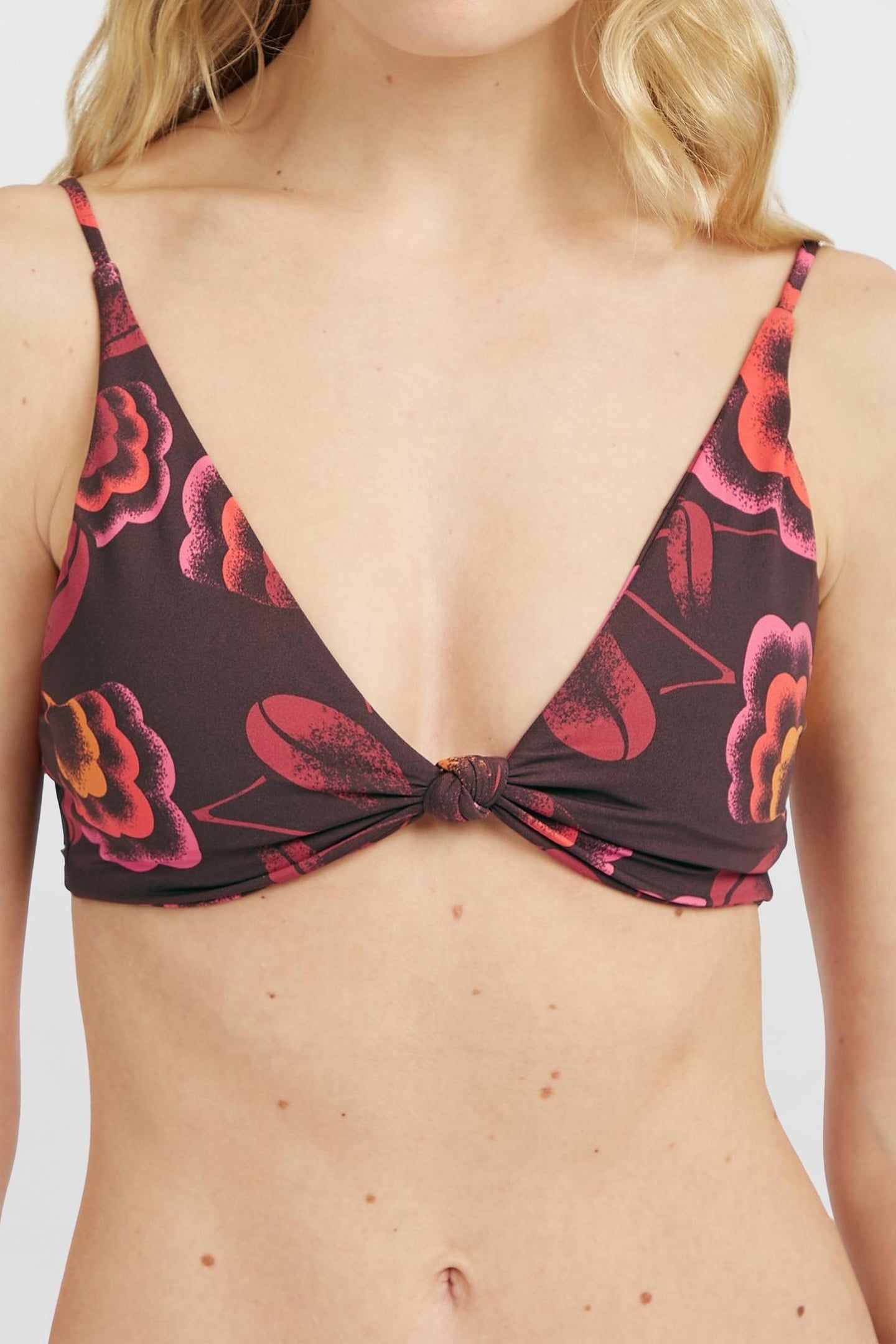 O'RIGINALS PISMO FLAMENCO BIKINI SET BROWN ORIGINALS FLOWER 5