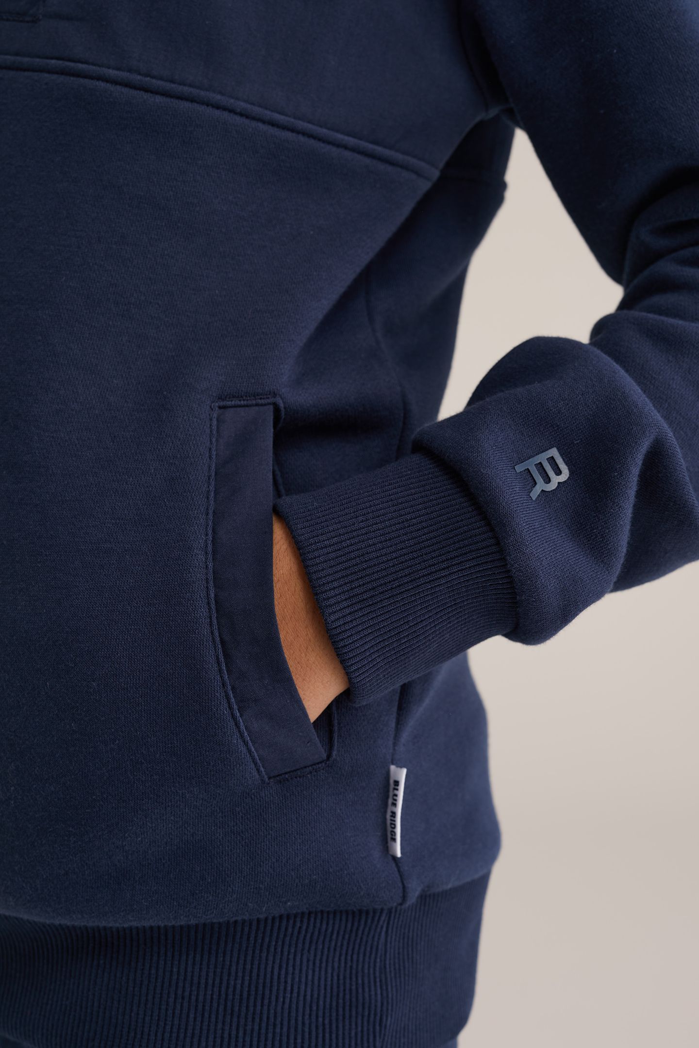 HALFWAY ZIPPER NAVY BLUE 5