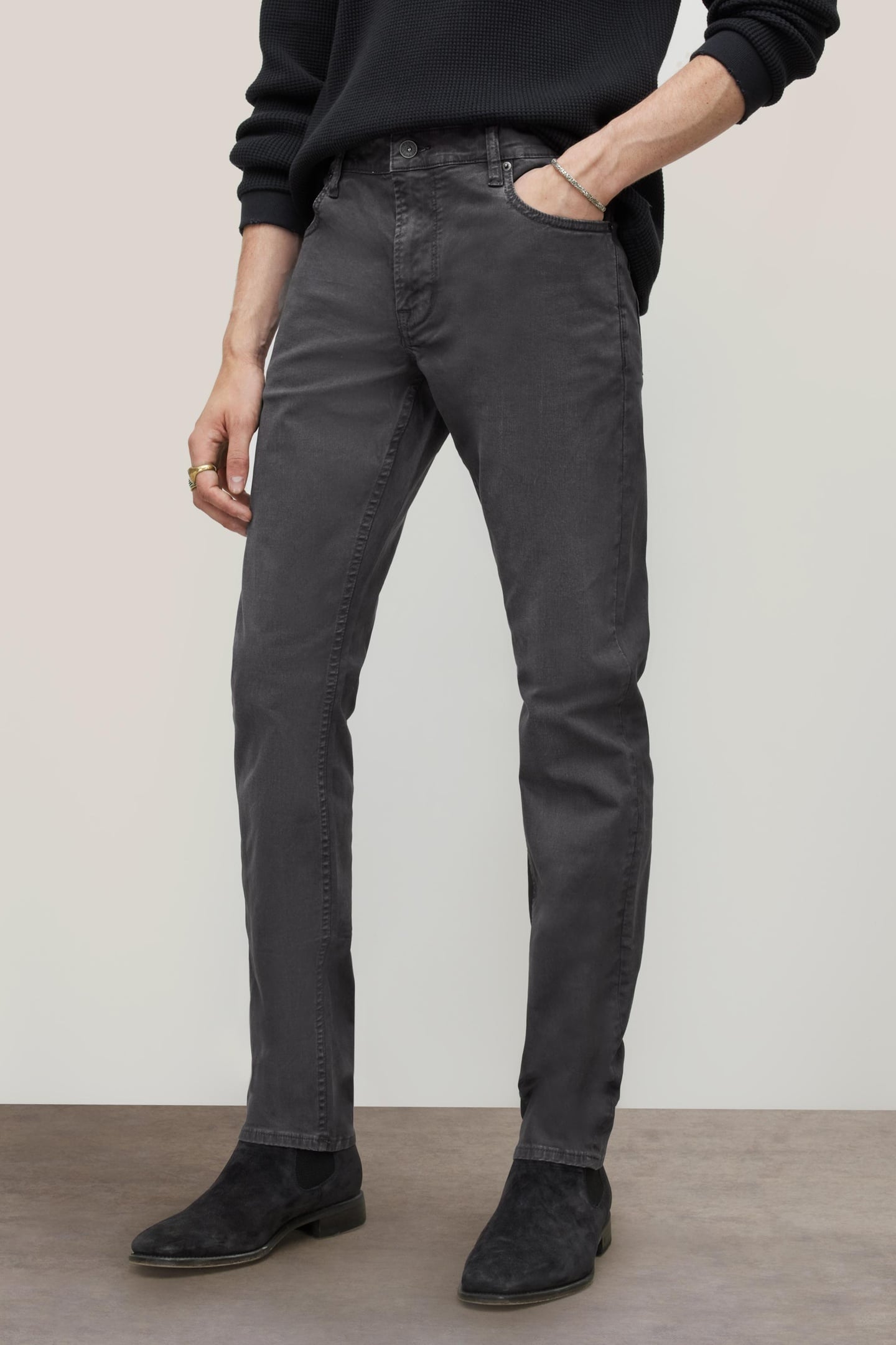 J702 - SLIM FIT - WILDER DK CHARCOAL 2
