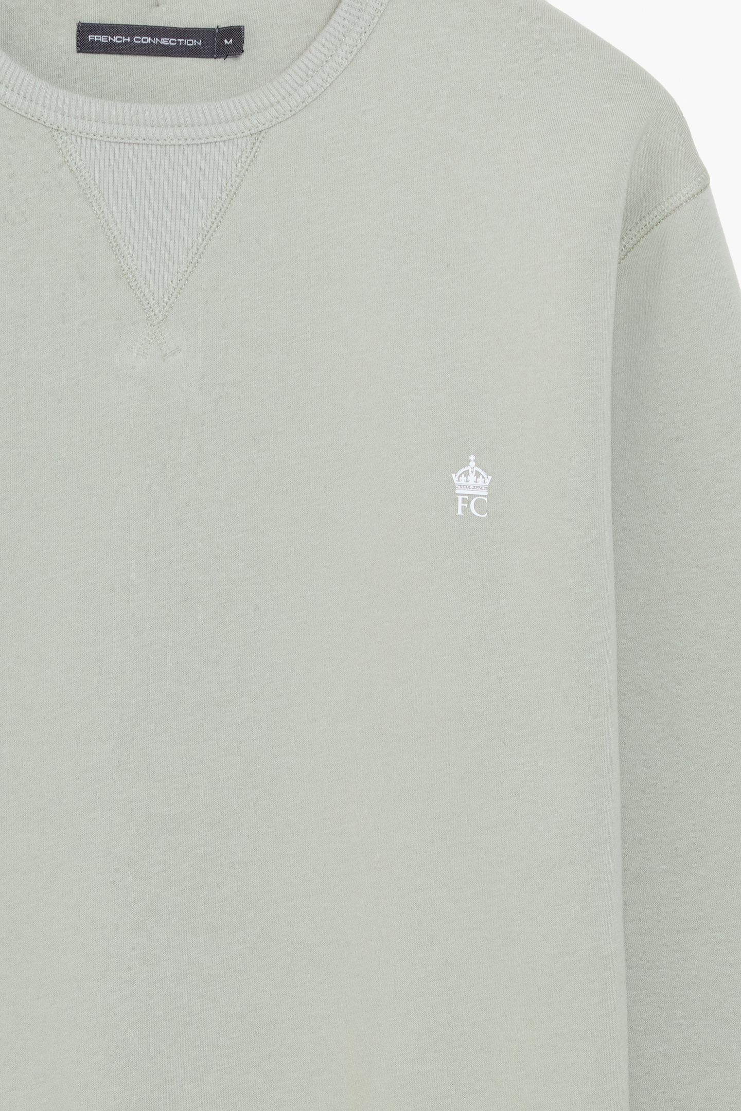 FC CREW SAGE GREEN/WHITE 4