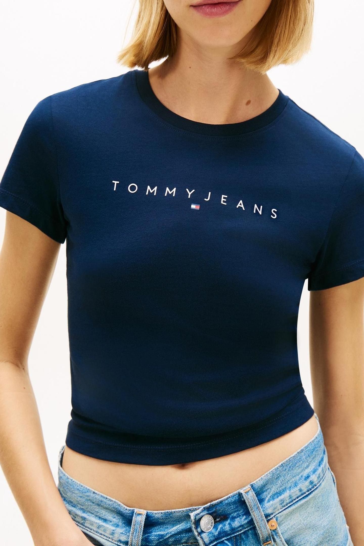 TJW SLIM LINEAR TEE DARK NIGHT NAVY 5