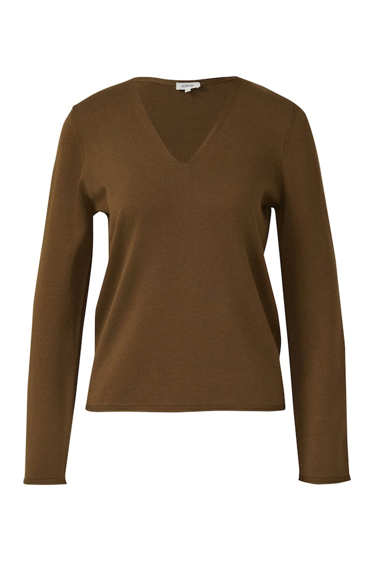 S.OLIVER PULLOVER DARK BROWN 4