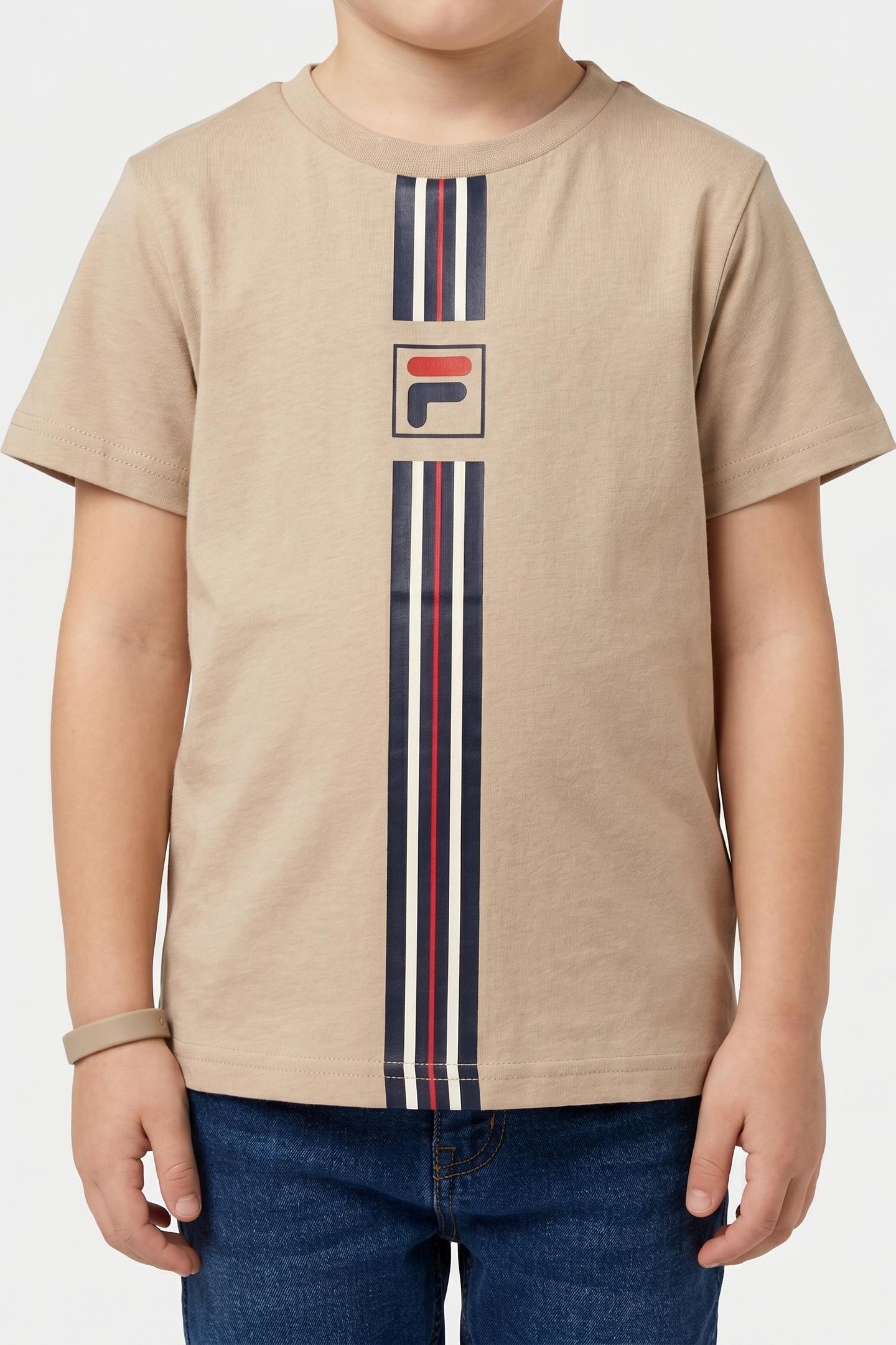 MONTEREGGI REGULAR HERITAGE TAPE T-SHIRT WHITE PEPPER 1