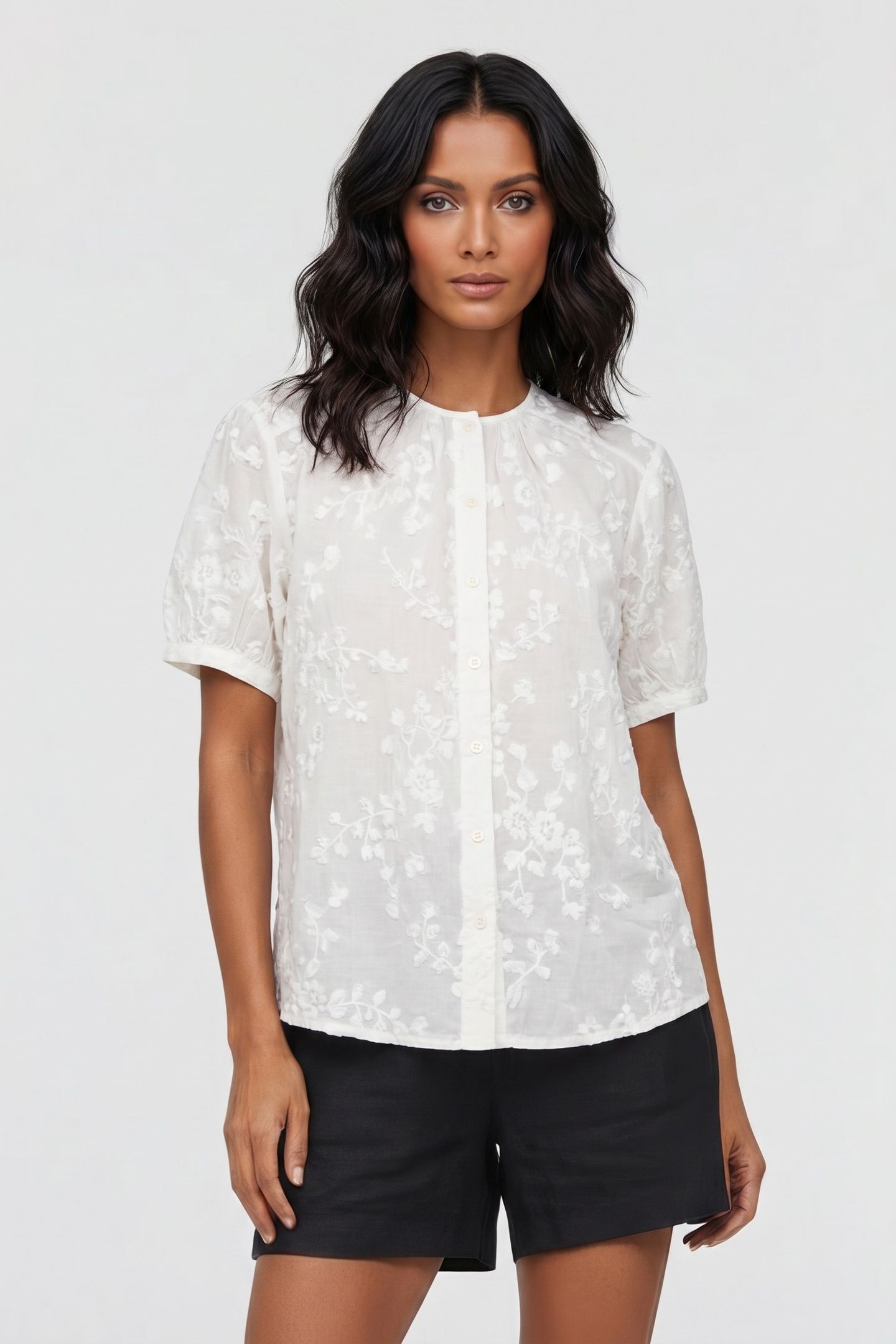 PA AXELLE BLOUSE BLACK 1