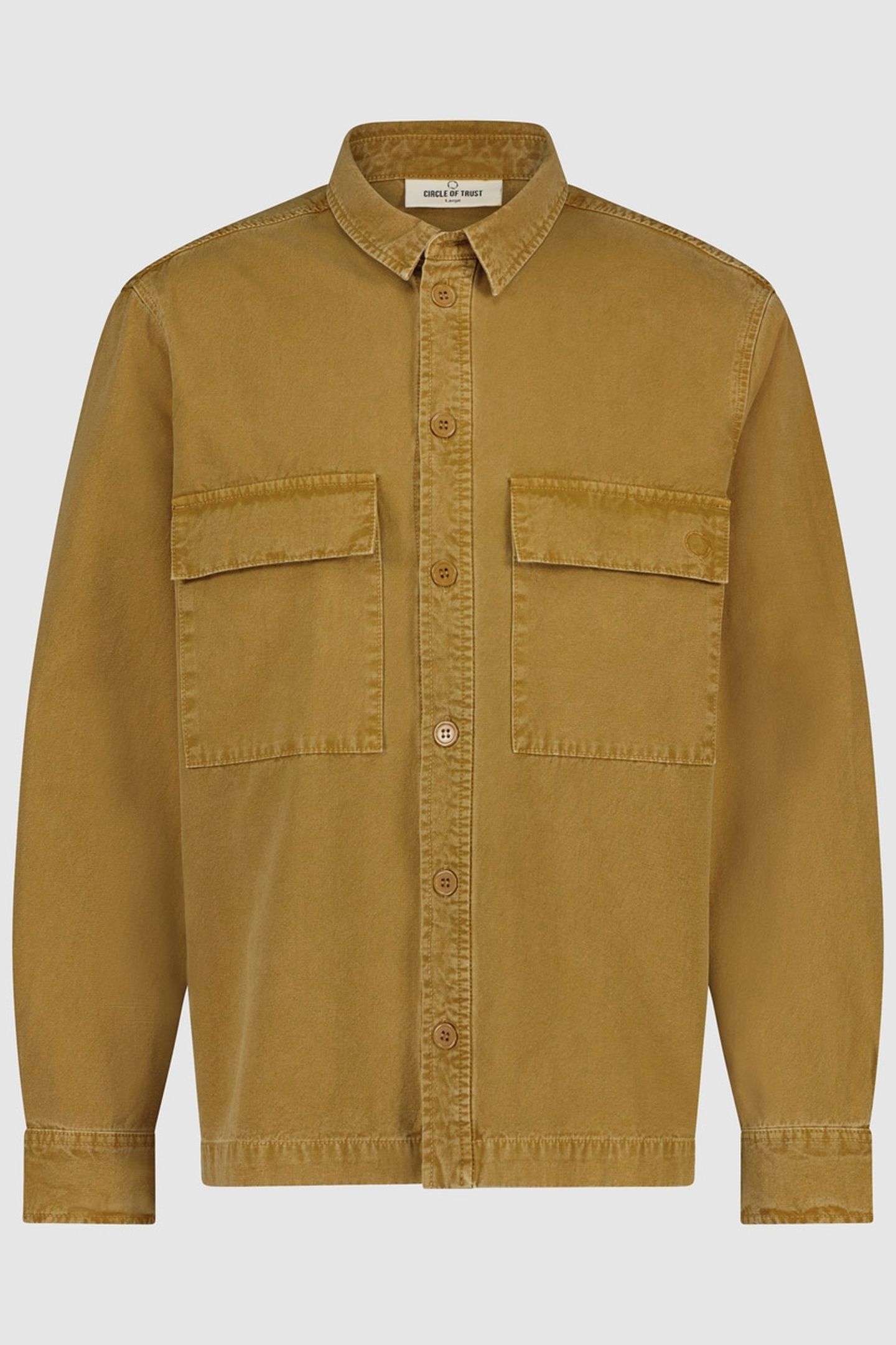 CARTER OVERSHIRT GOLDEN BROWN 2