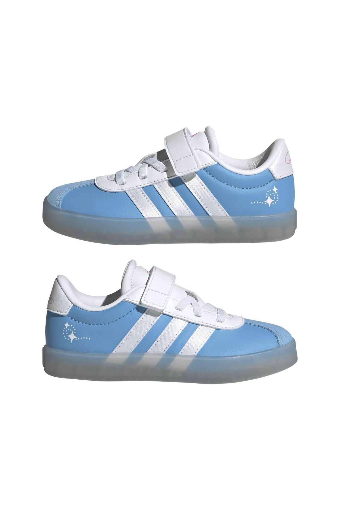 SPORTSWEAR ADIDAS DISNEY VL COURT 3.0 SHOES CHILDREN SEMI BL 3