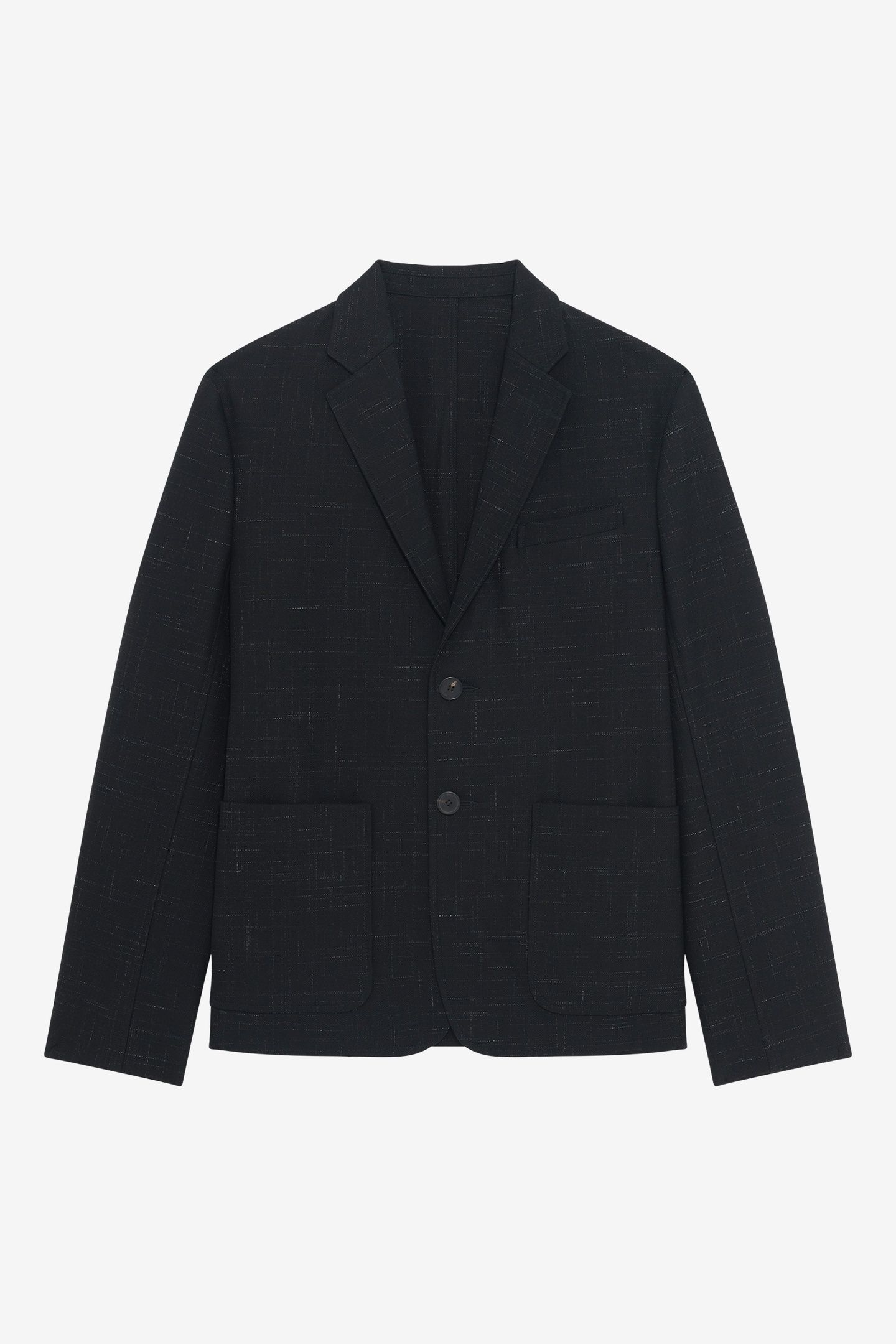 FINCHER JACKET BLACK/ECRU 4