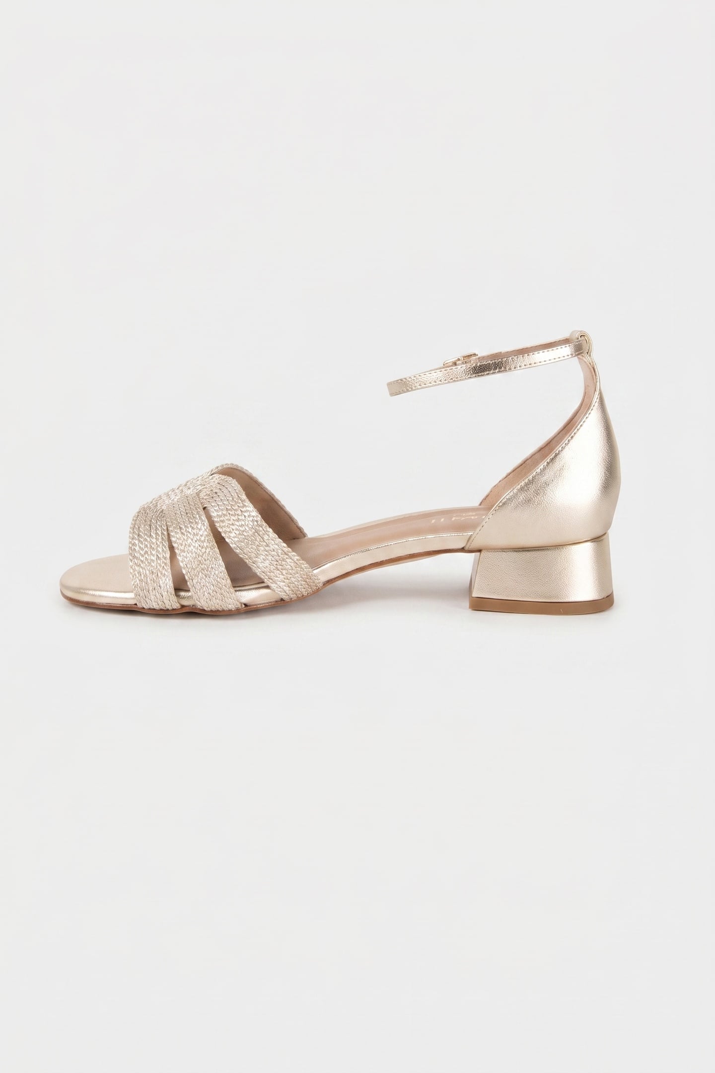 SYLVIE FORMAL SANDALS CHAMPAGNE 4