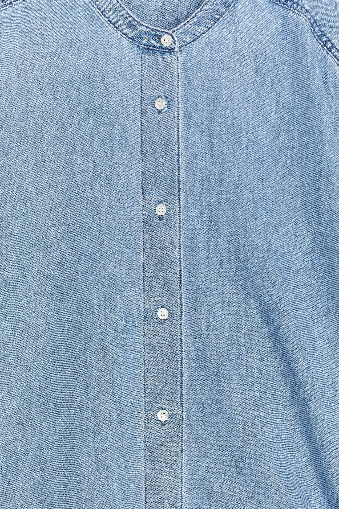LISBON DENIM TWILL SHIRT BLUE 4