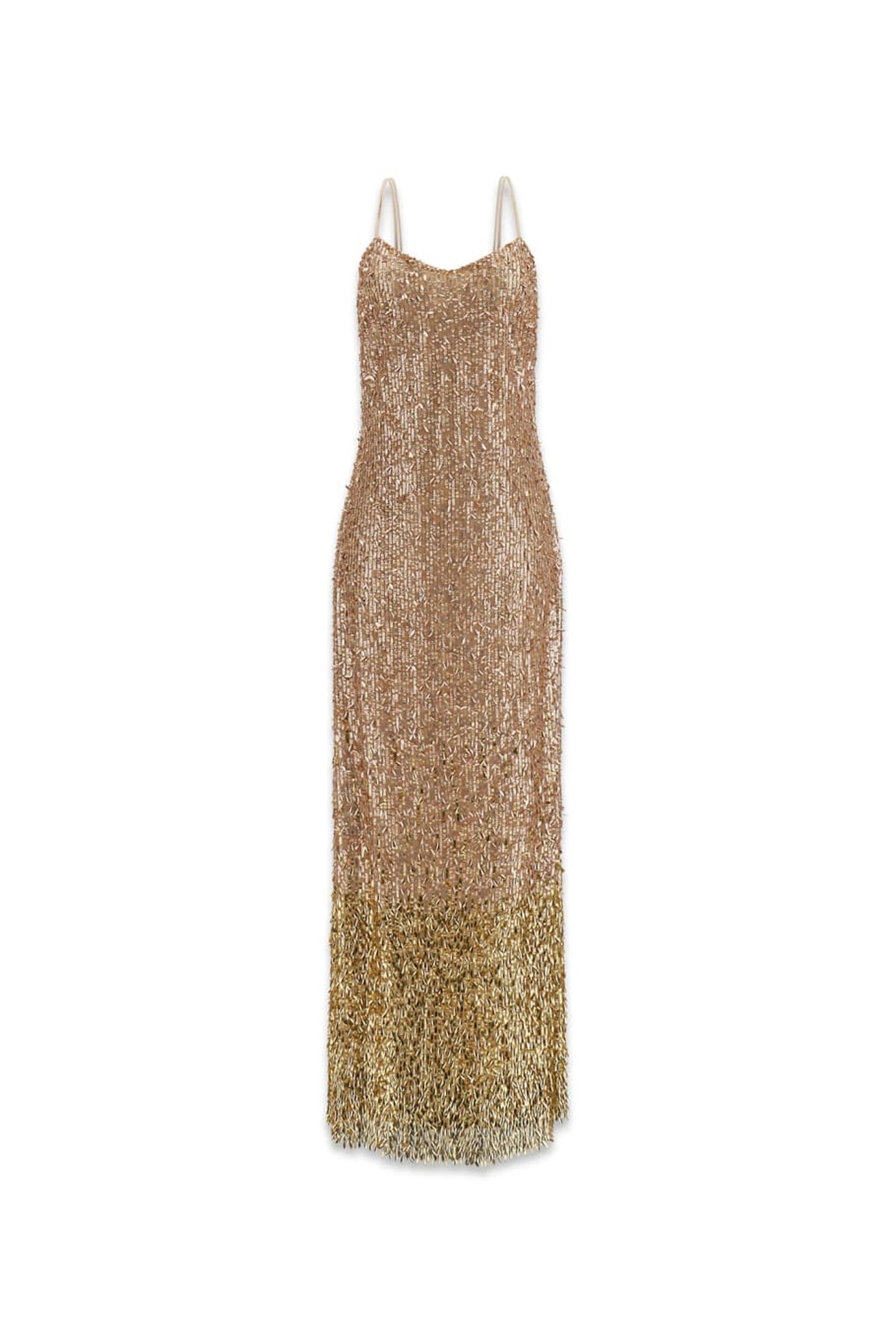MARILYN LONG DRESS REAL GOLD 8
