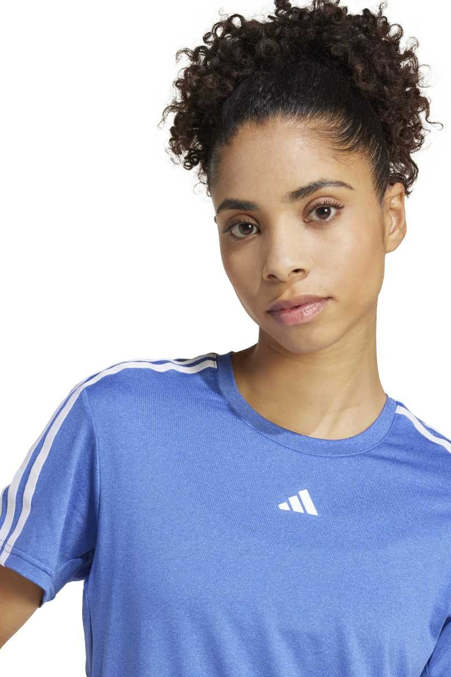 PERFORMANCE AEROREADY WORKOUT ESSENTIALS 3-STRIPES T-SHIRT S 6