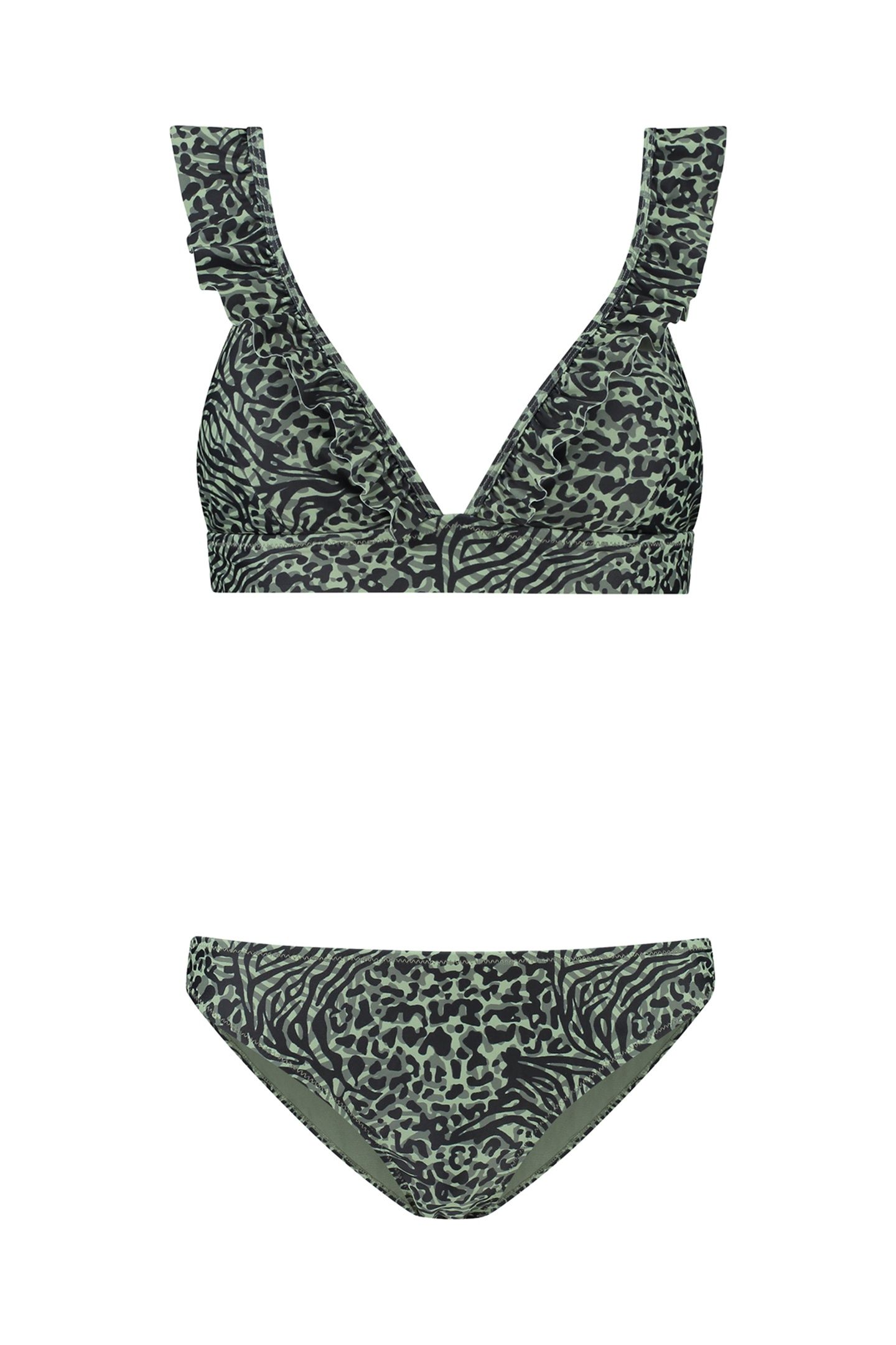BOBBY BIKINI SET MIXED ANIMAL FOREST GREEN MIXED ANIMAL 6