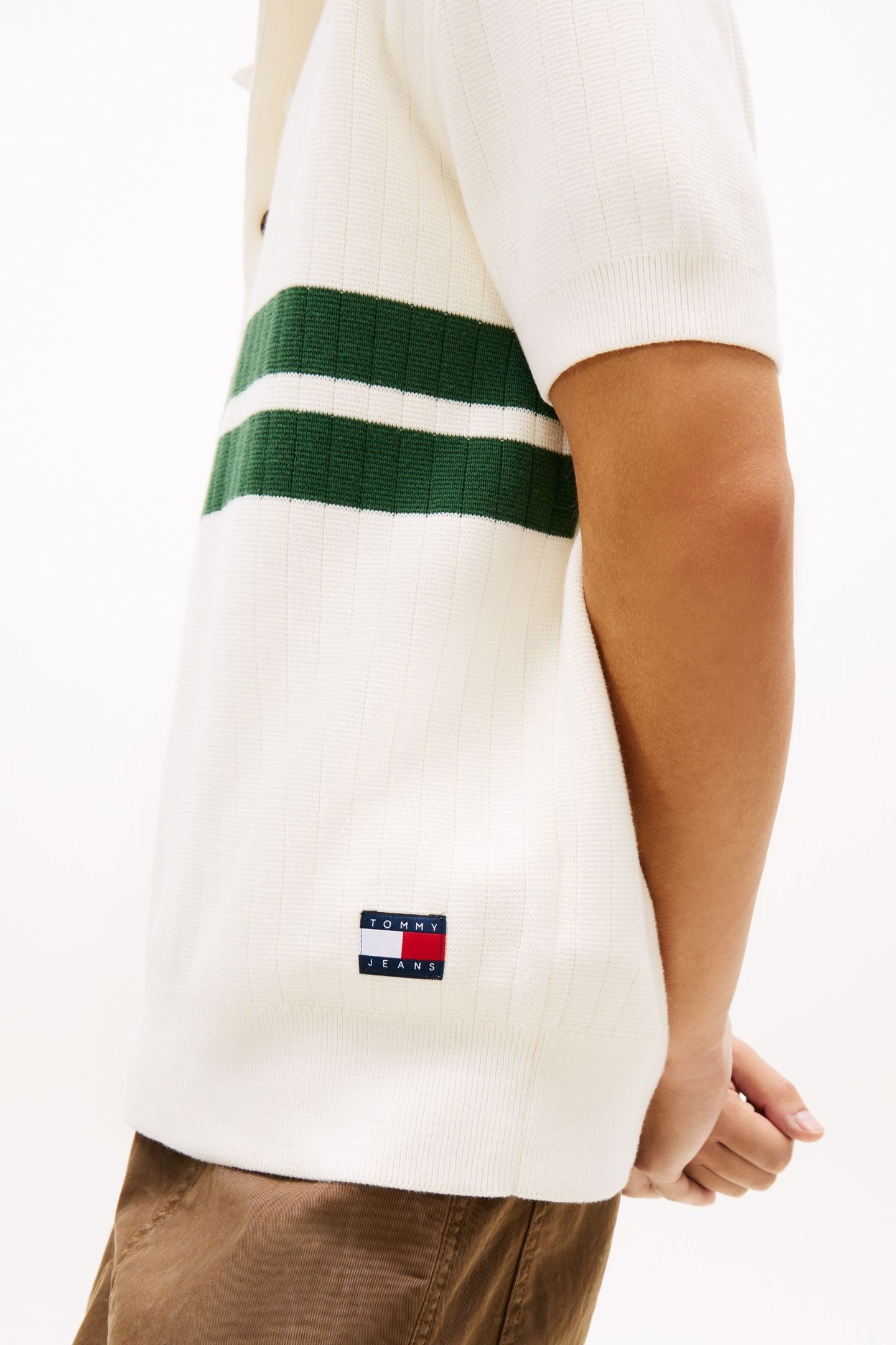 TJM REGULAR SS KNITTED SWEATER ANCIENT WHITE 4