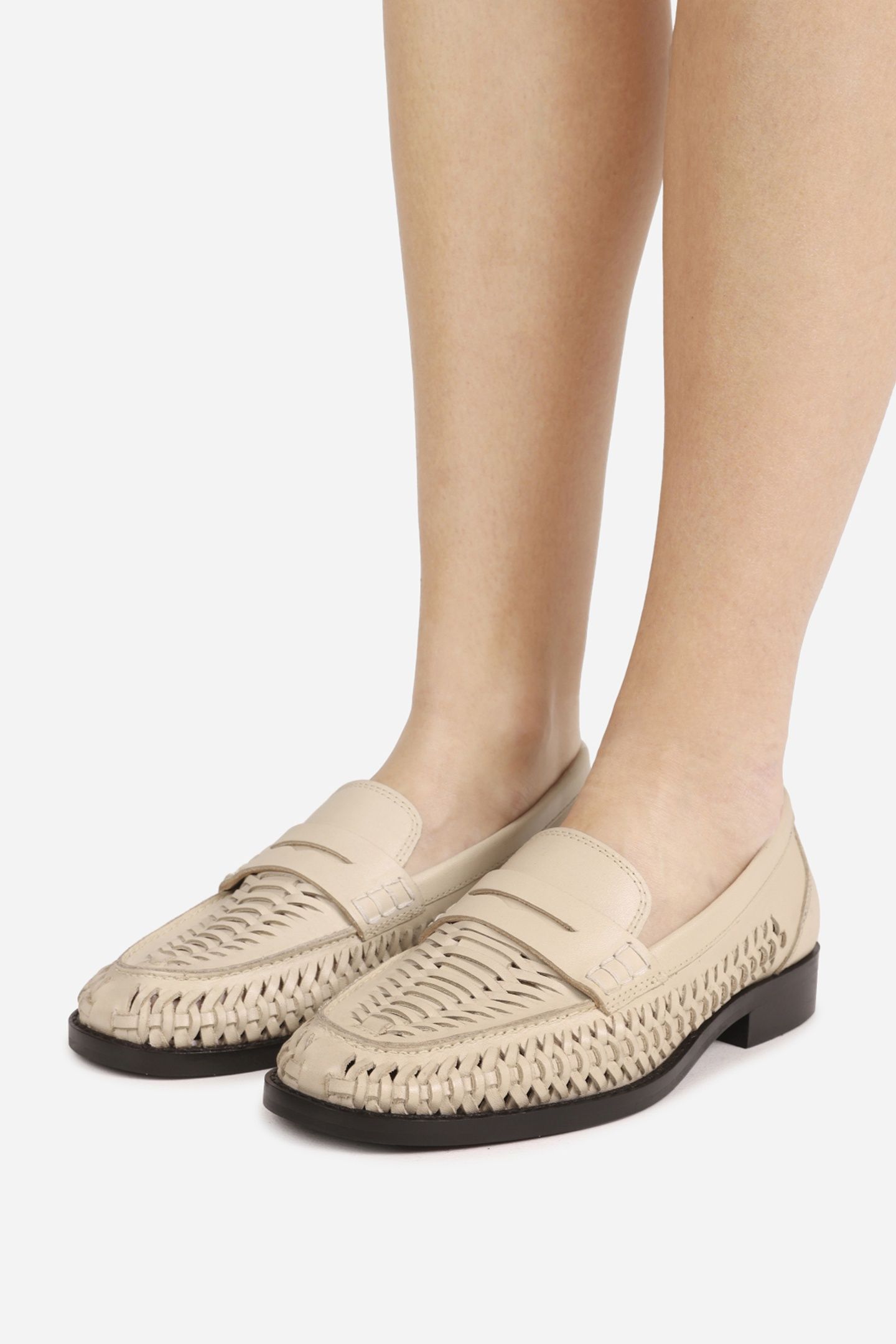 ZUR-II LOW SHOE OFF WHITE/BLACK 2