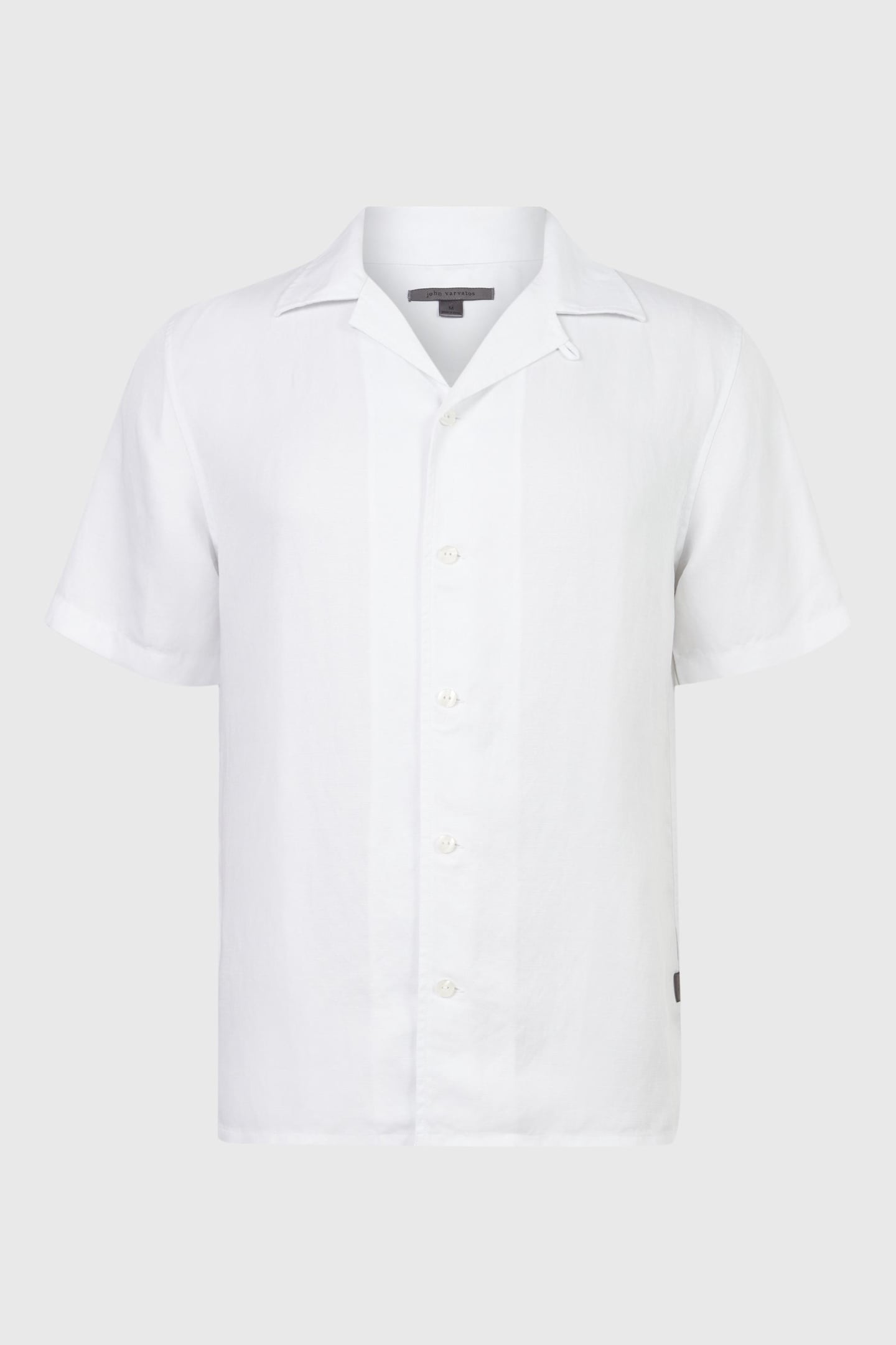 DANNY SS CAMP SHIRT WHITE 3