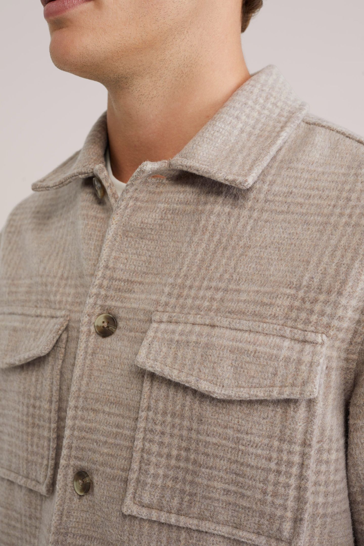 OVERSHIRT GREIGE 5