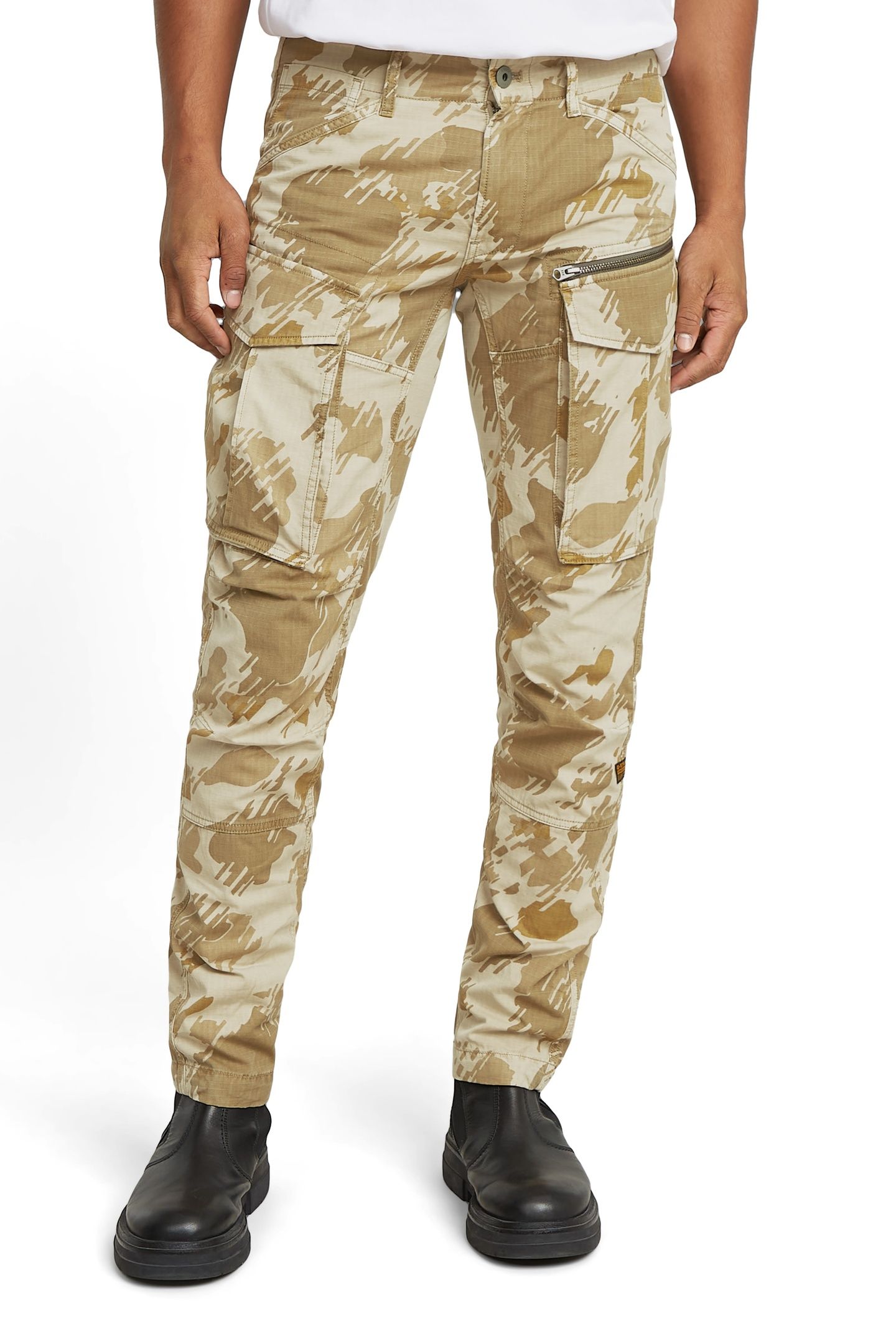 ROVIC ZIP 3D REGULAR TAPERED BRICK GLITCH BEACH CAMO 2