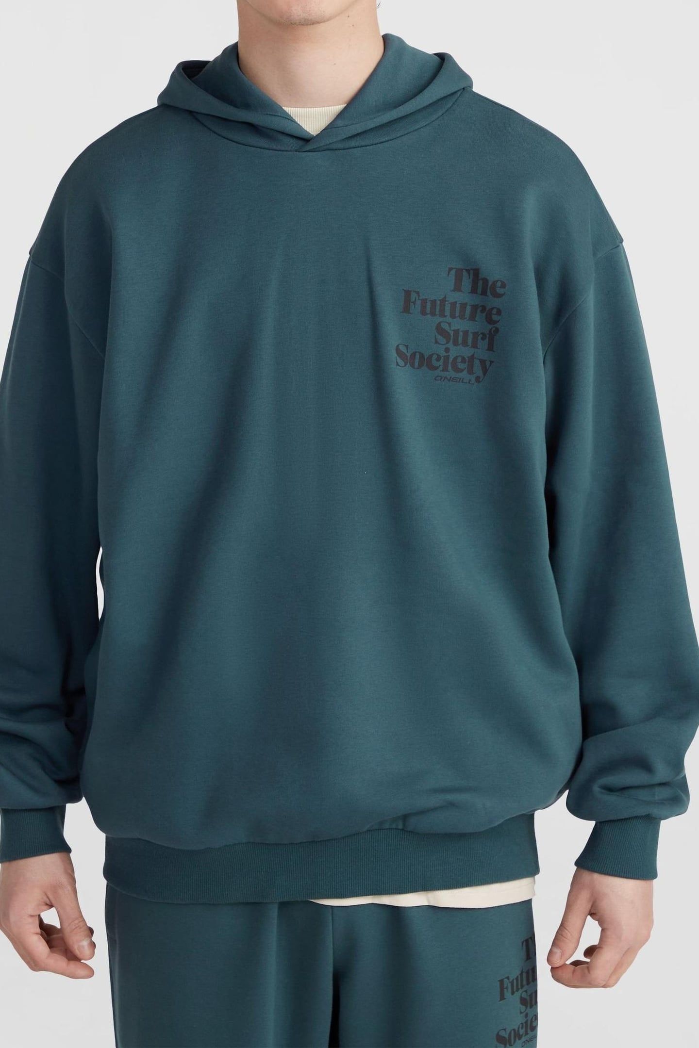 THE FUTURE SURF SOCIETY HOODIE ALMA STEEL 1