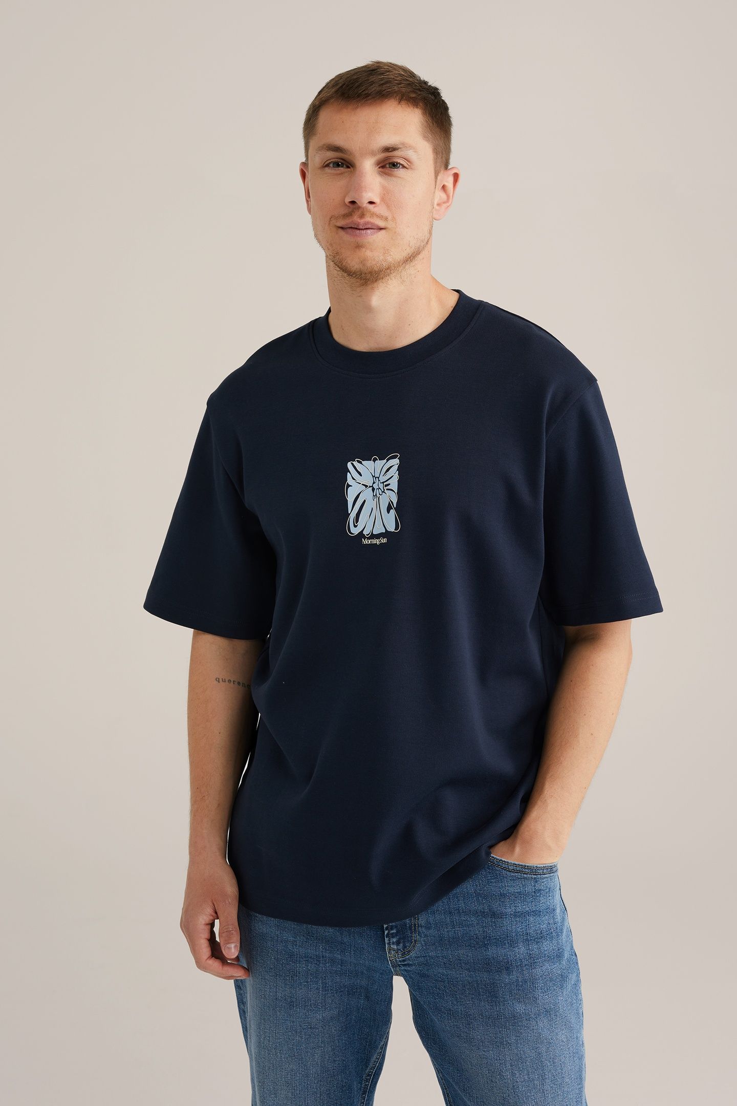 T-SHIRT DARK BLUE 1