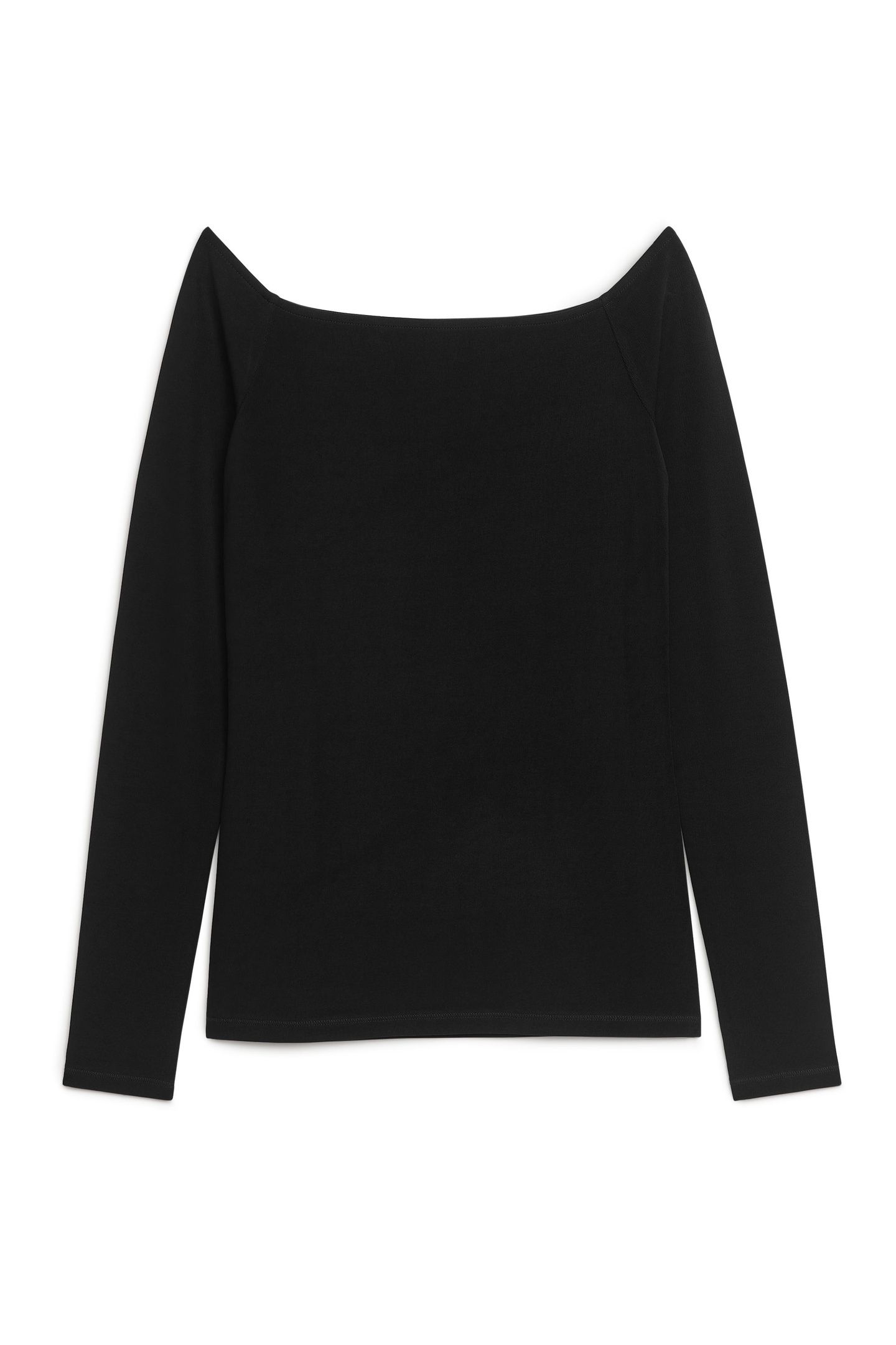 MANANA OFF SHOULDER TOP BLACK 3