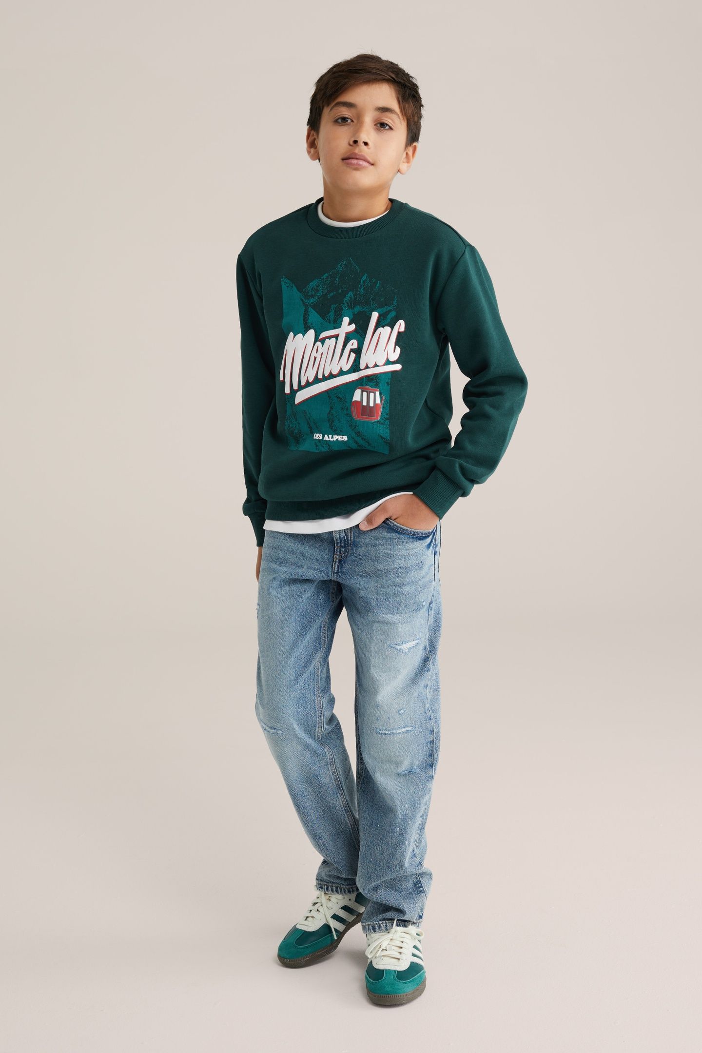 SWEATER DARK GREEN 2