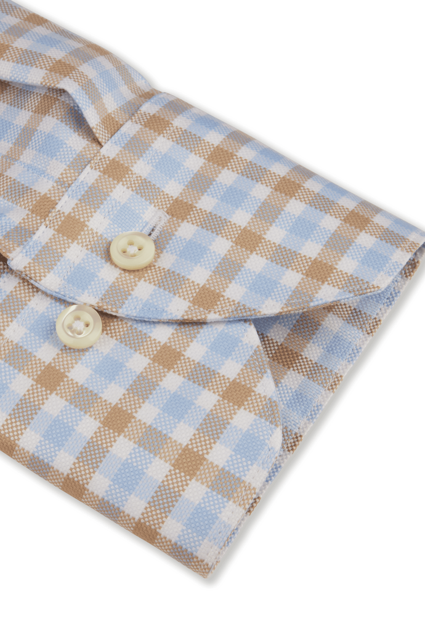 SLIMLINE/36, RC CUFF LIGHT BEIGE CHECK 2