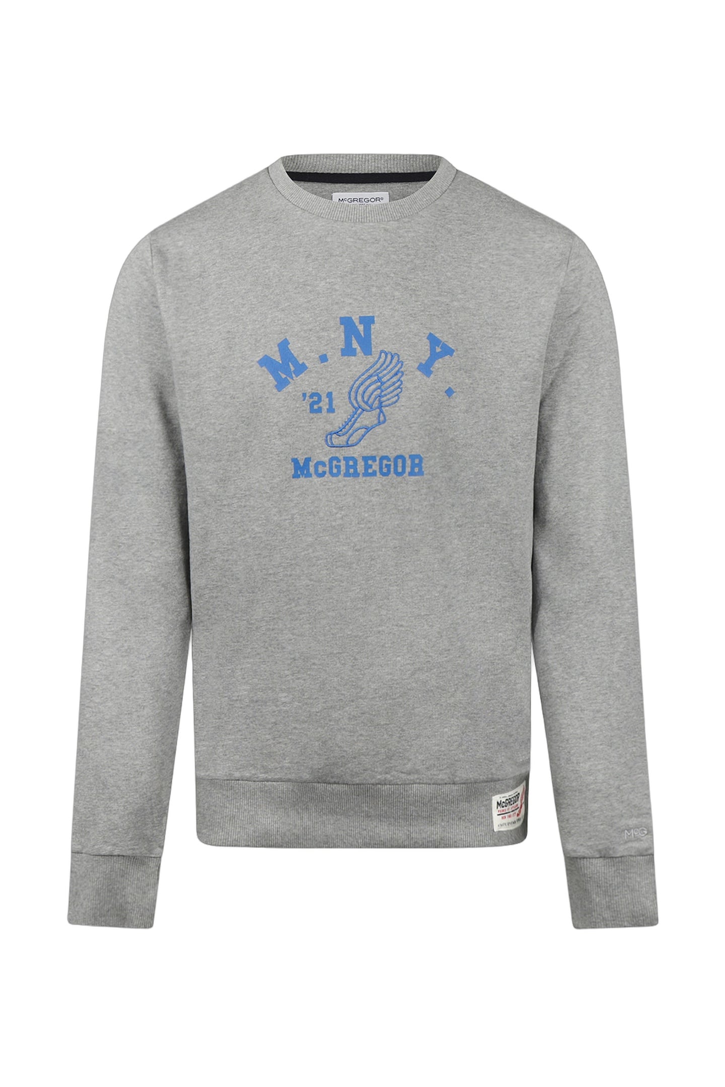 GRAPHIC CREW MEDIUM GREY MELANGE 3