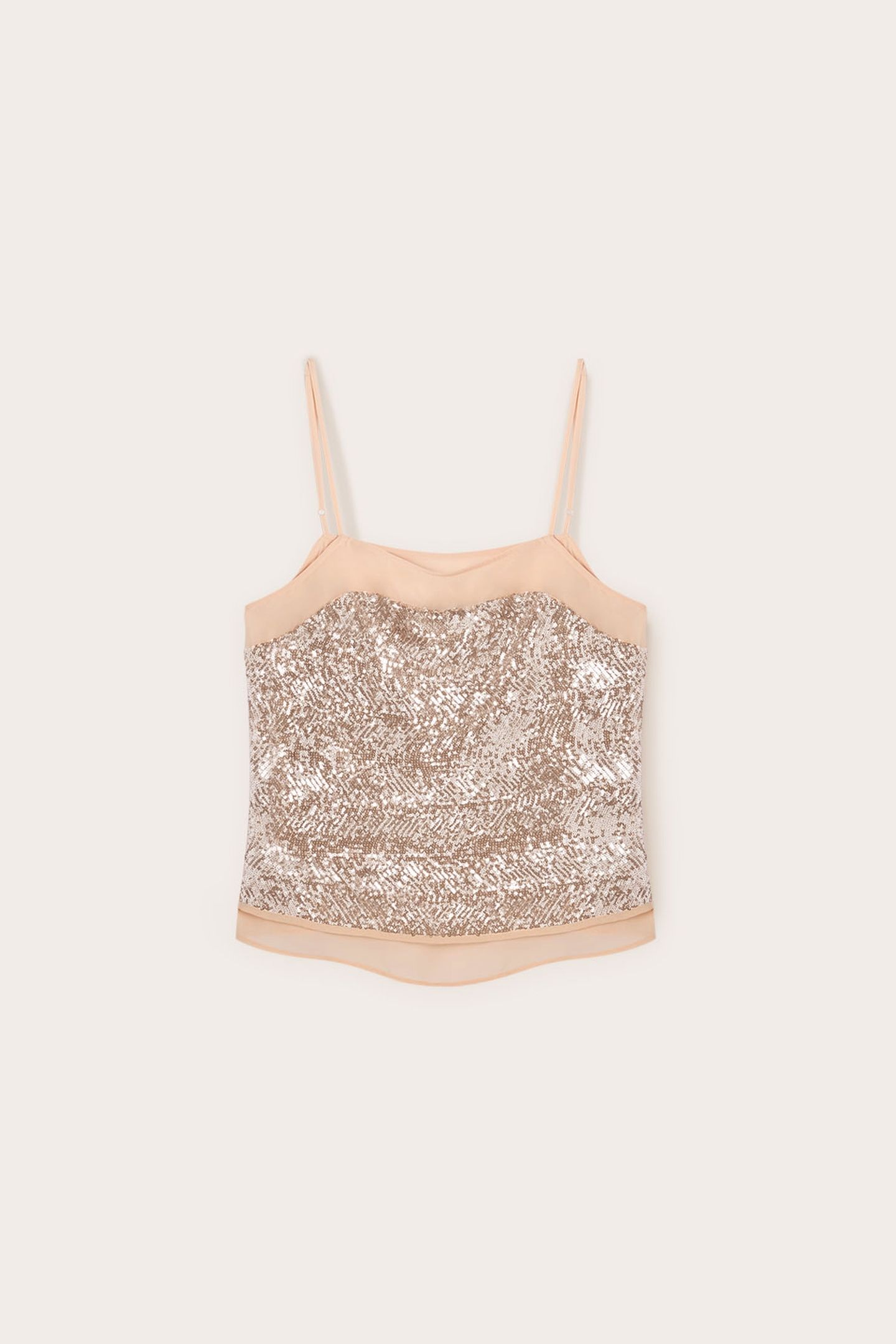 FULLY SEQUINNED TOP PINK 4