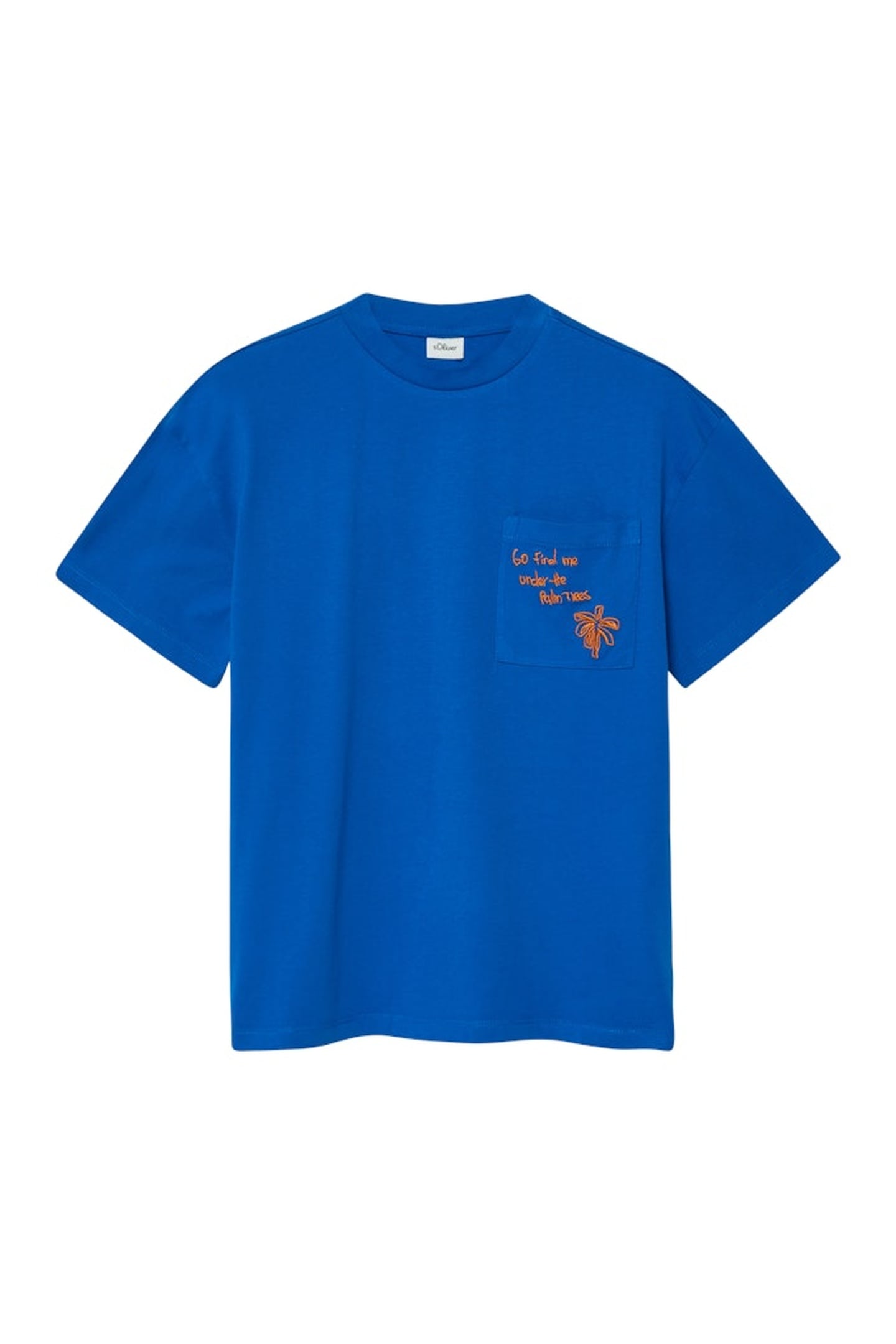S.OLIVER T-SHIRTS BLUE 1