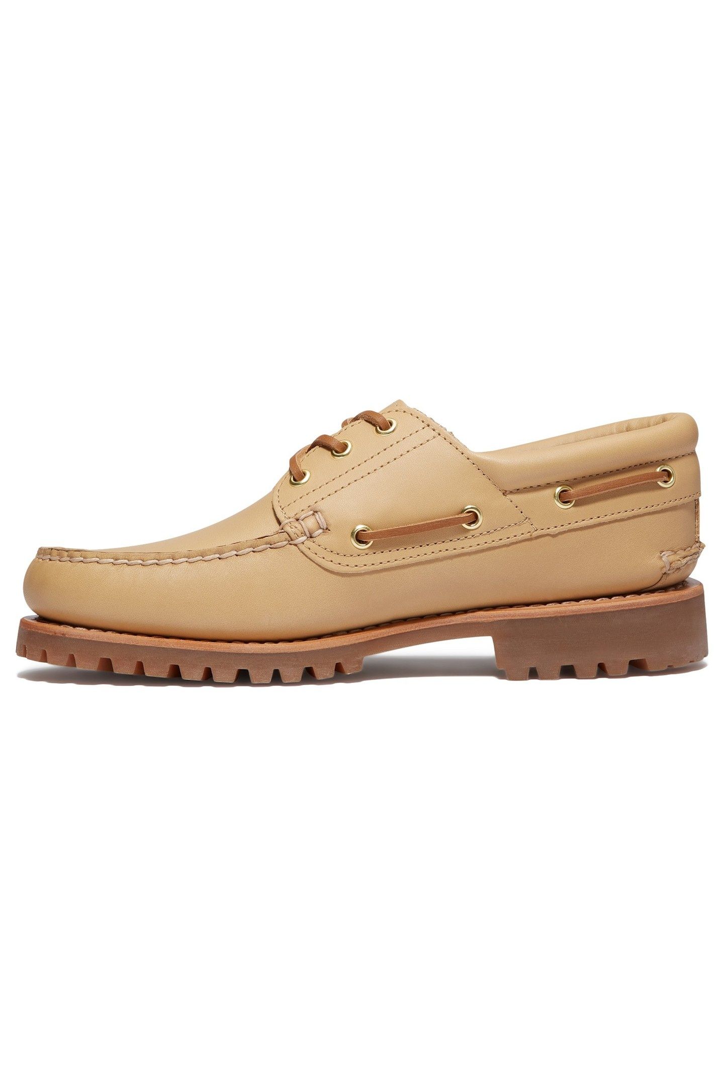 BOAT SHOE MEDIUM BEIGE 6