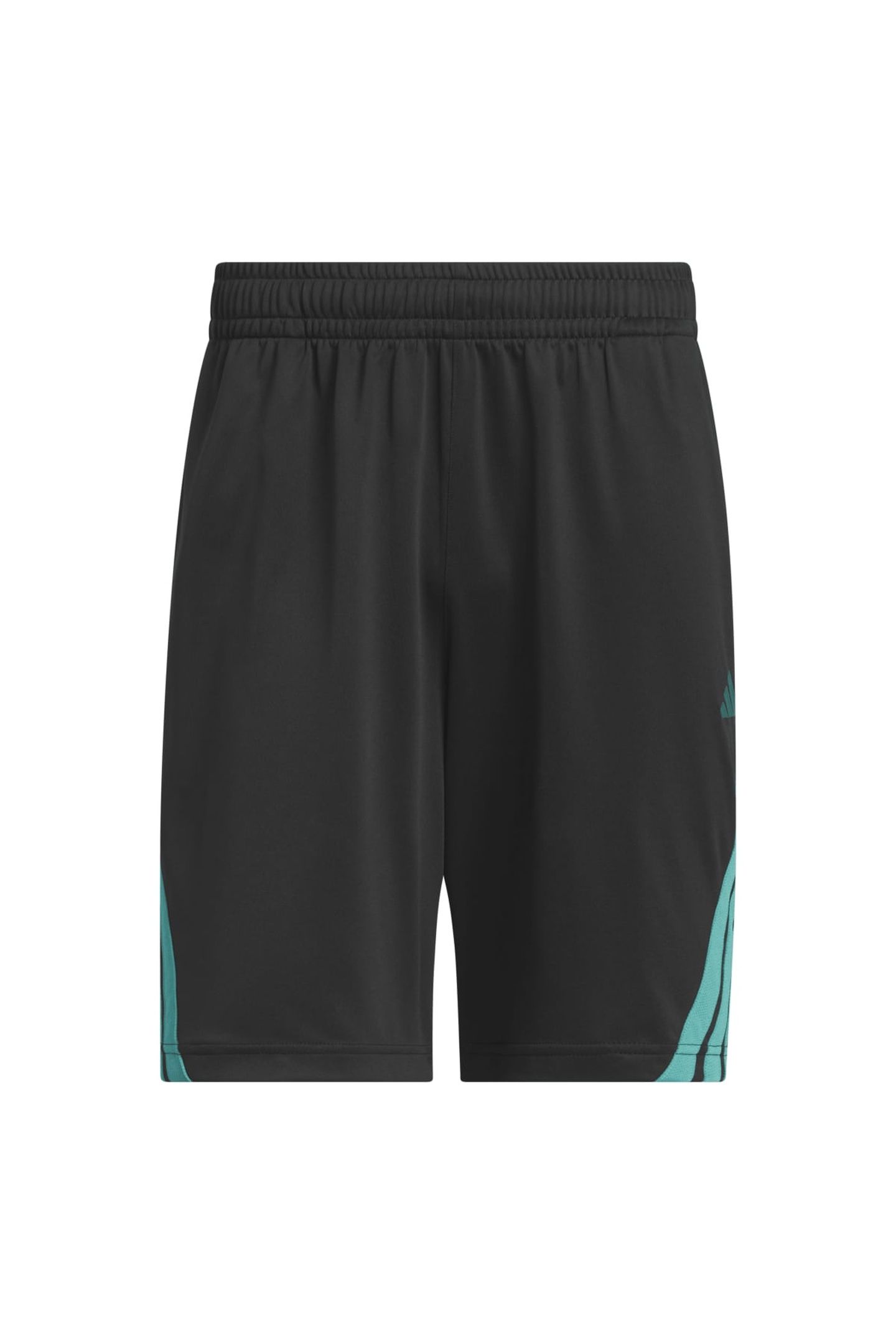 UNISEX PERFORMANCE LEGENDS 3-STRIPES BASKETBALL SHORTS BLACK 4