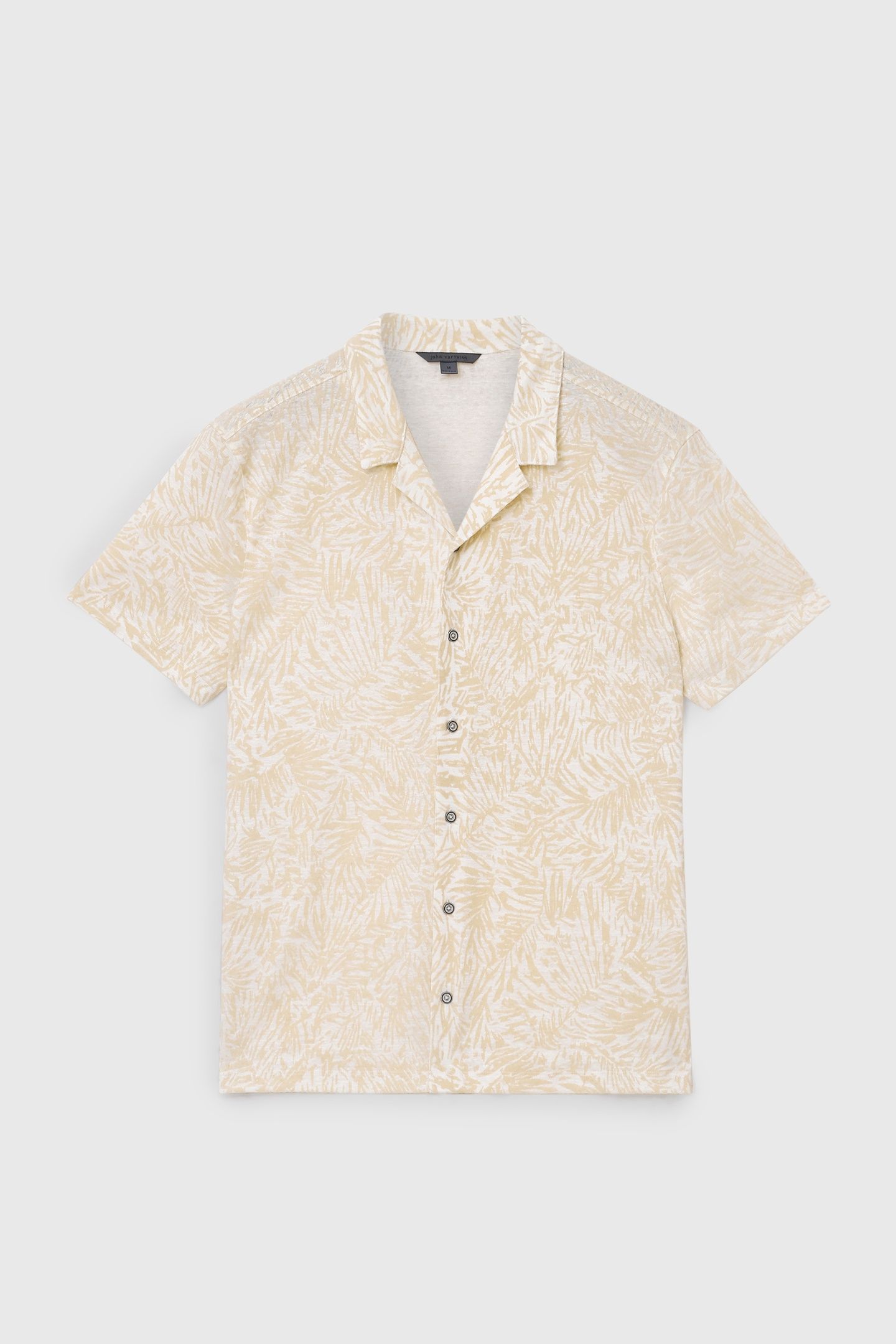 MATERA EASY FIT SS CAMP COLLAR SHIRT WIT MARBLE 2