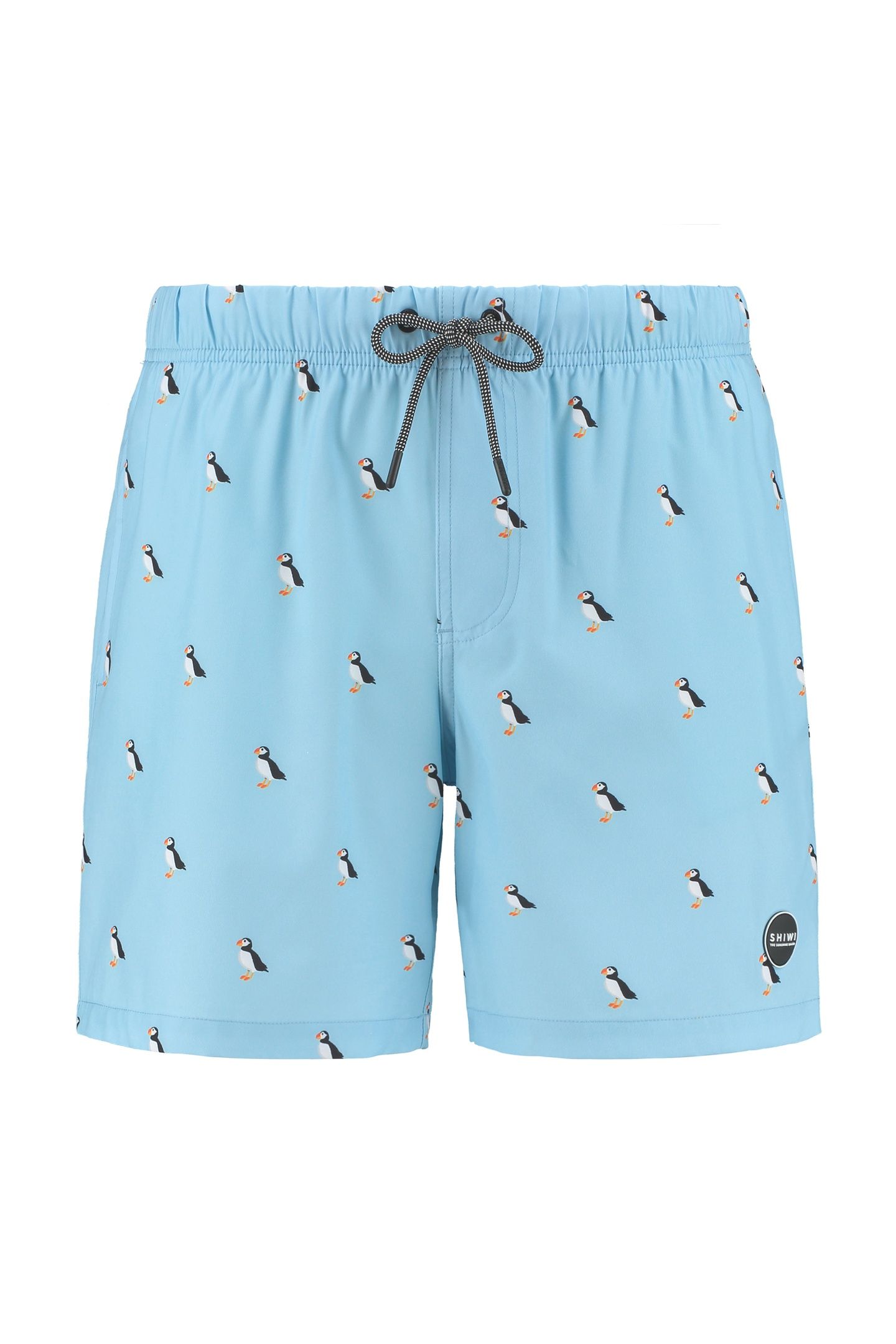 STRETCH SWIMSHORT PUFFIN MAYAN BLUE 4