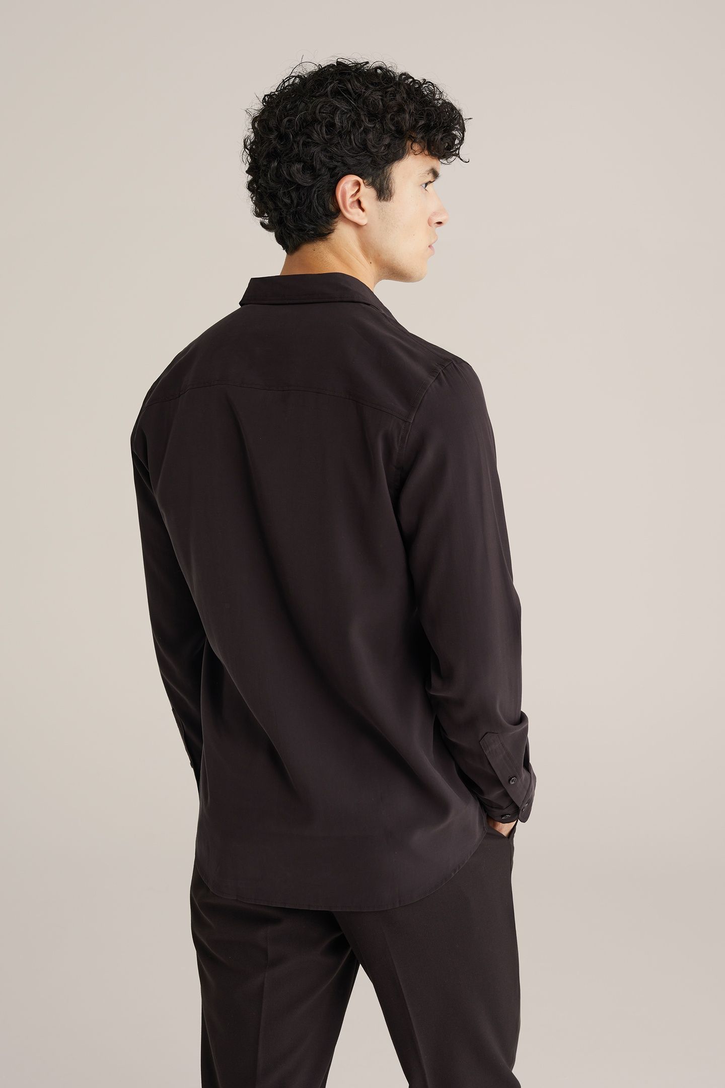 SHIRT DARK BROWN 2