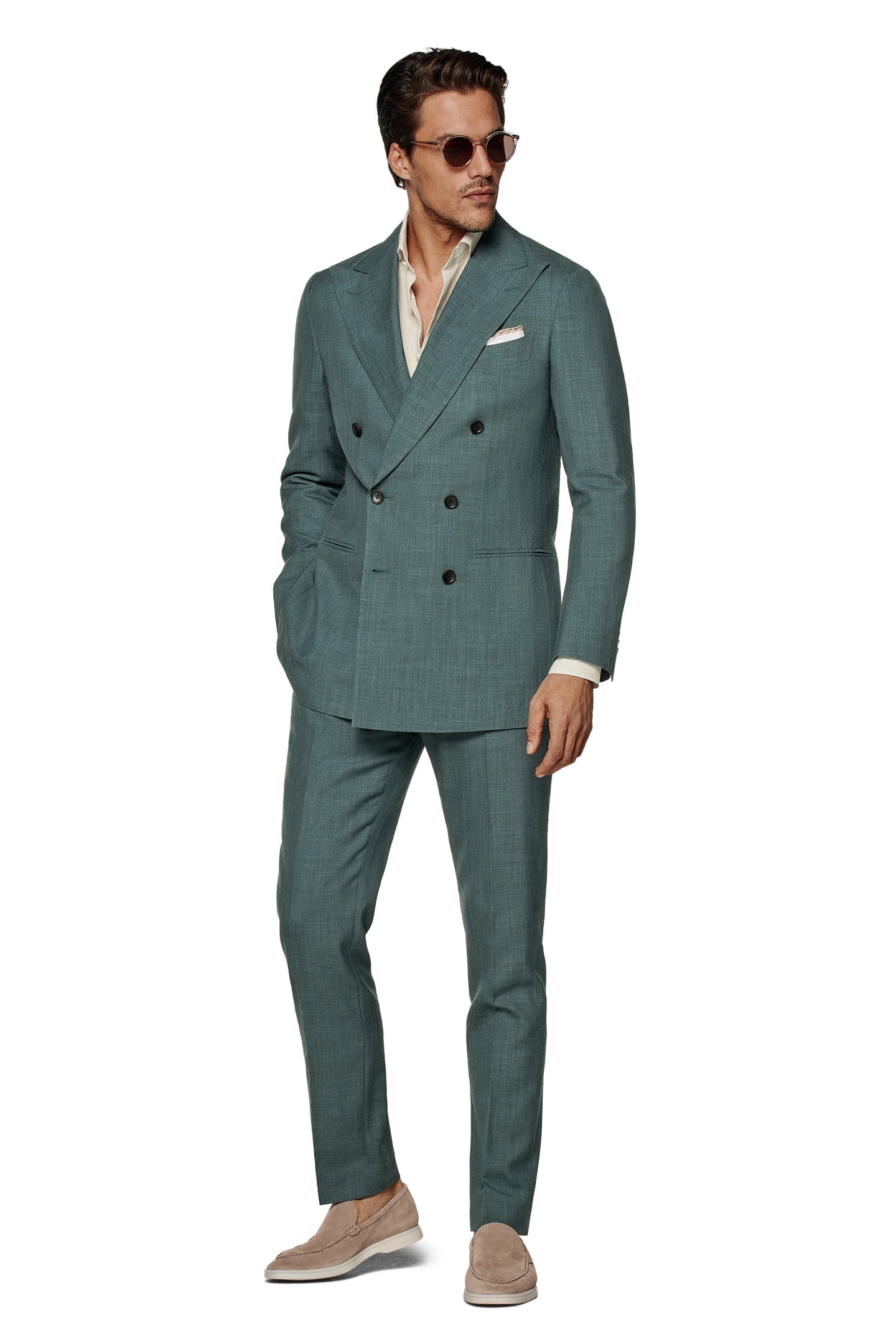 SUIT-MID-GREEN NESTED SUITS GREEN 1