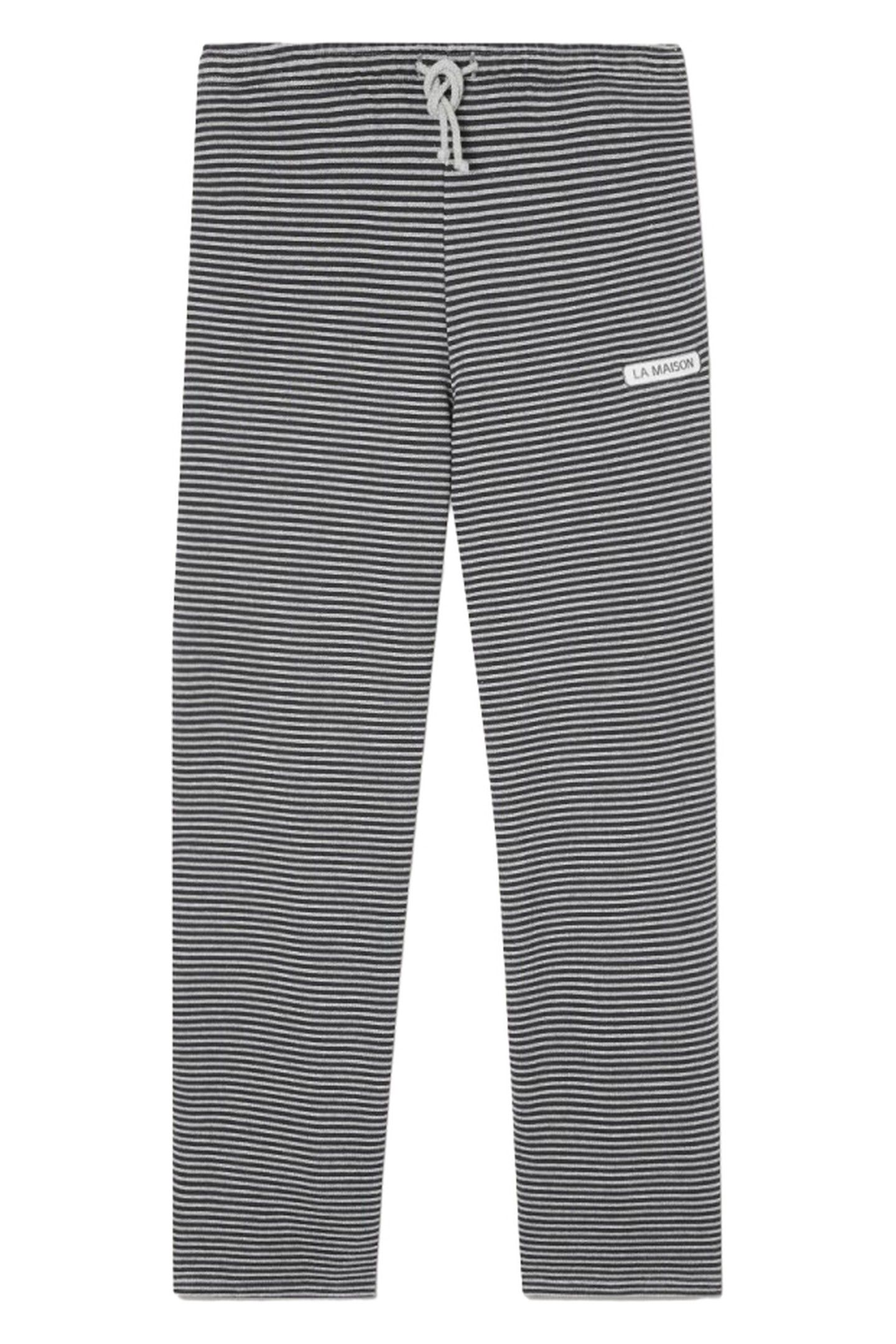 TUZBAY SWEAT PANTS CARBONE RAYE GRIS CHINE 3