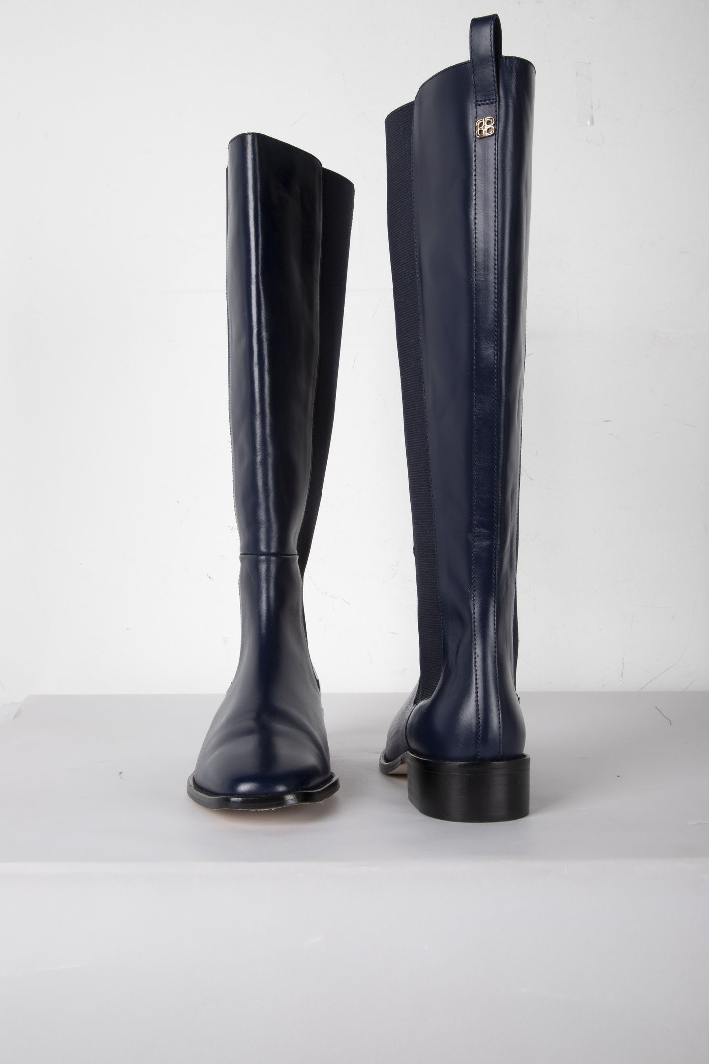 ZARA RIDING BOOT NAVY 3