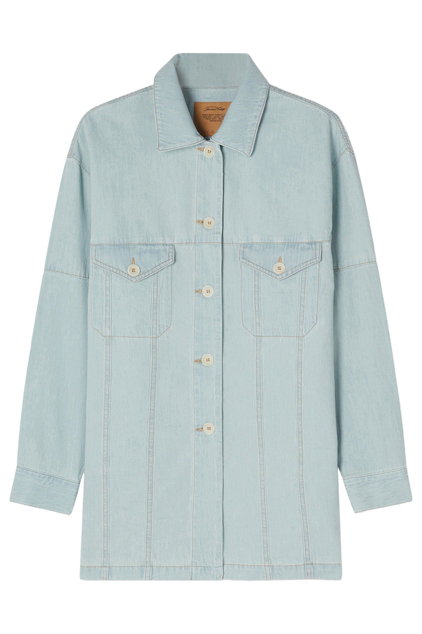 LAZYBIRD SHIRT DIRTY BLEACHED 4