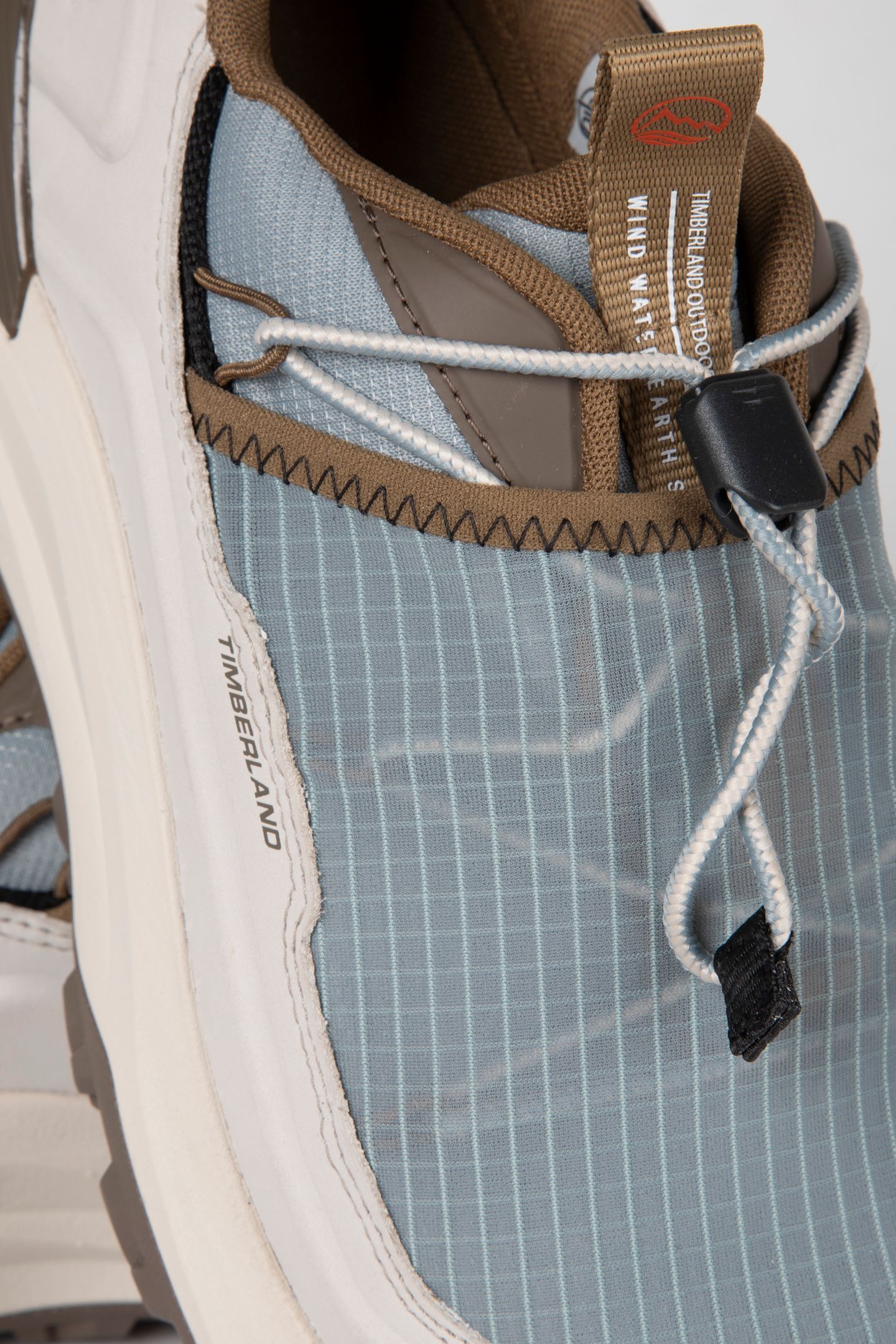 LOW LACE UP WATERPROOF SNEAKER MD BLU MESH 5